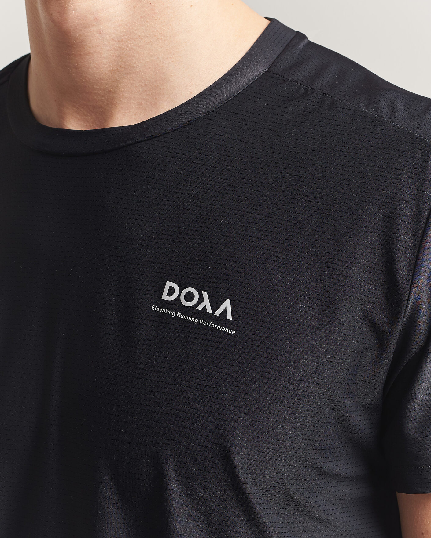 Mies | T-paidat | DOXA | Rerun Short Sleeve T-Shirt Black