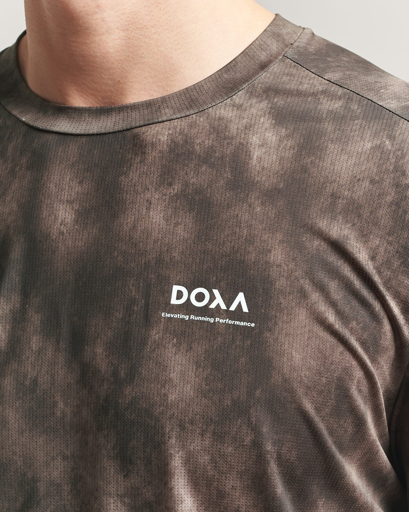 Mies | T-paidat | DOXA | Rerun Long Sleeve T-Shirt Taupe
