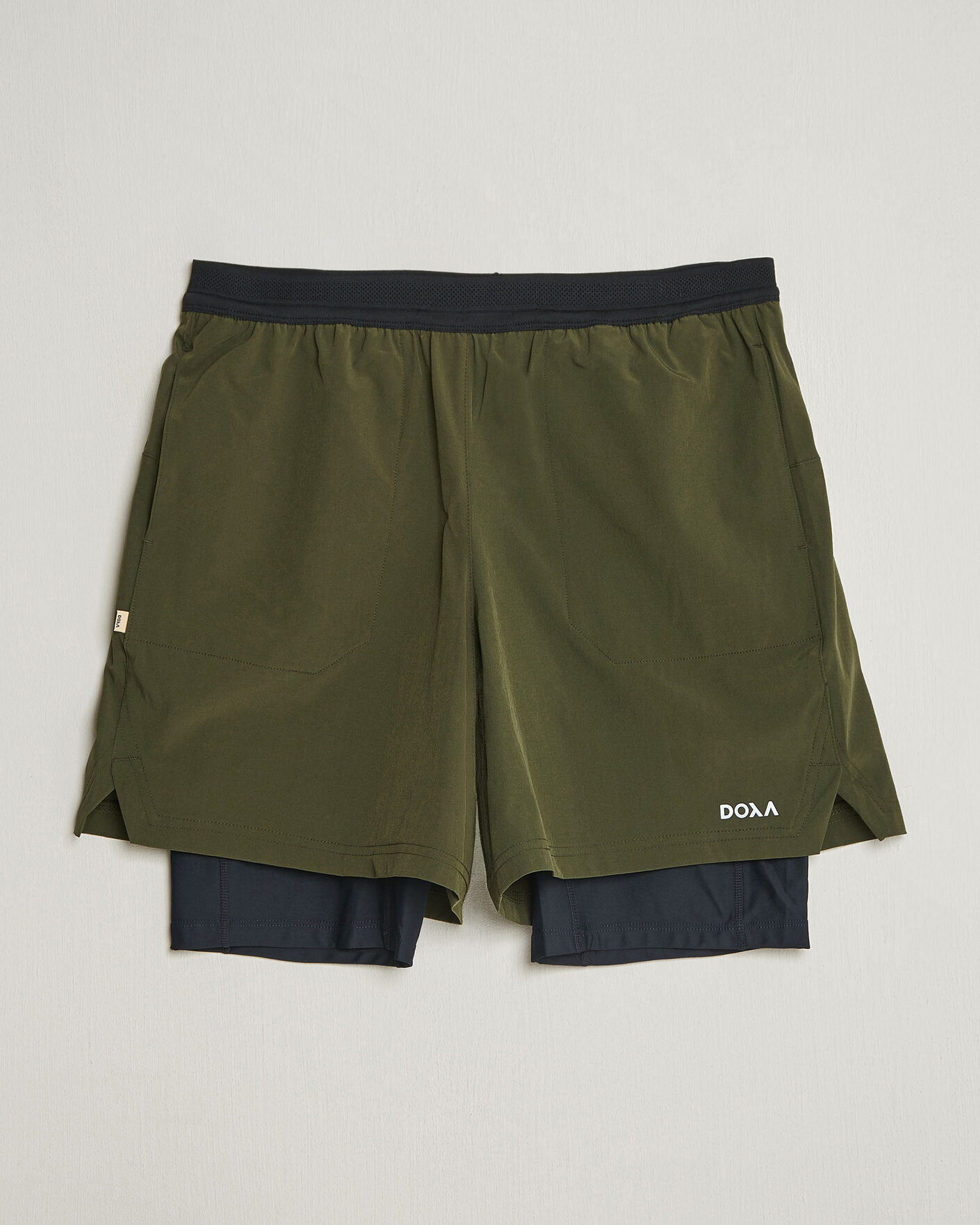 Mies | Shortsit | DOXA | Rerun 2-In-1 Shorts Forest