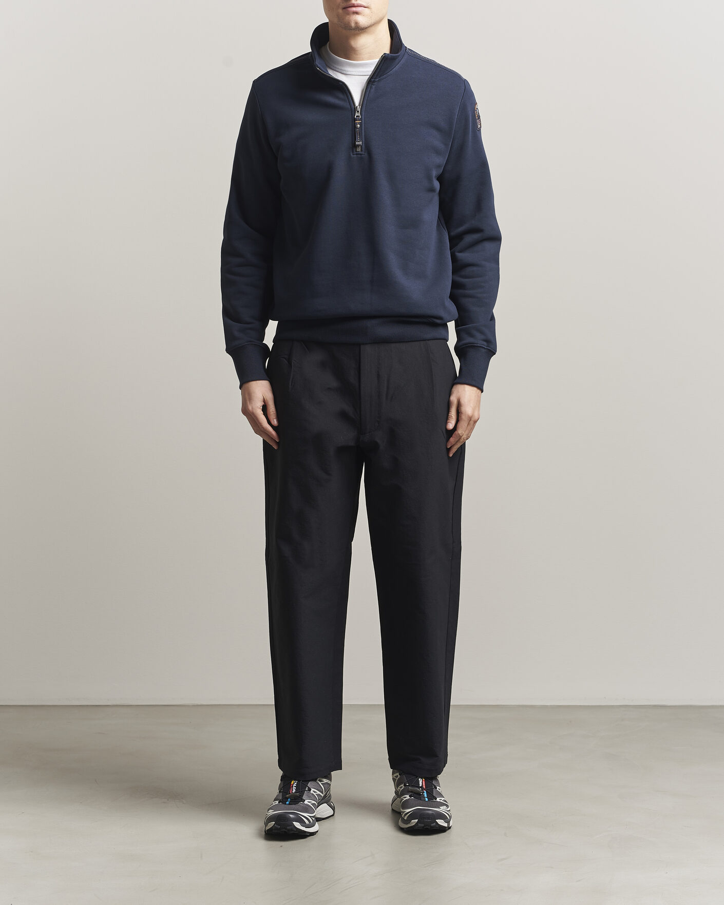 Mies | Puserot | Parajumpers | Broad Peak Super Easy Half Zip Navy