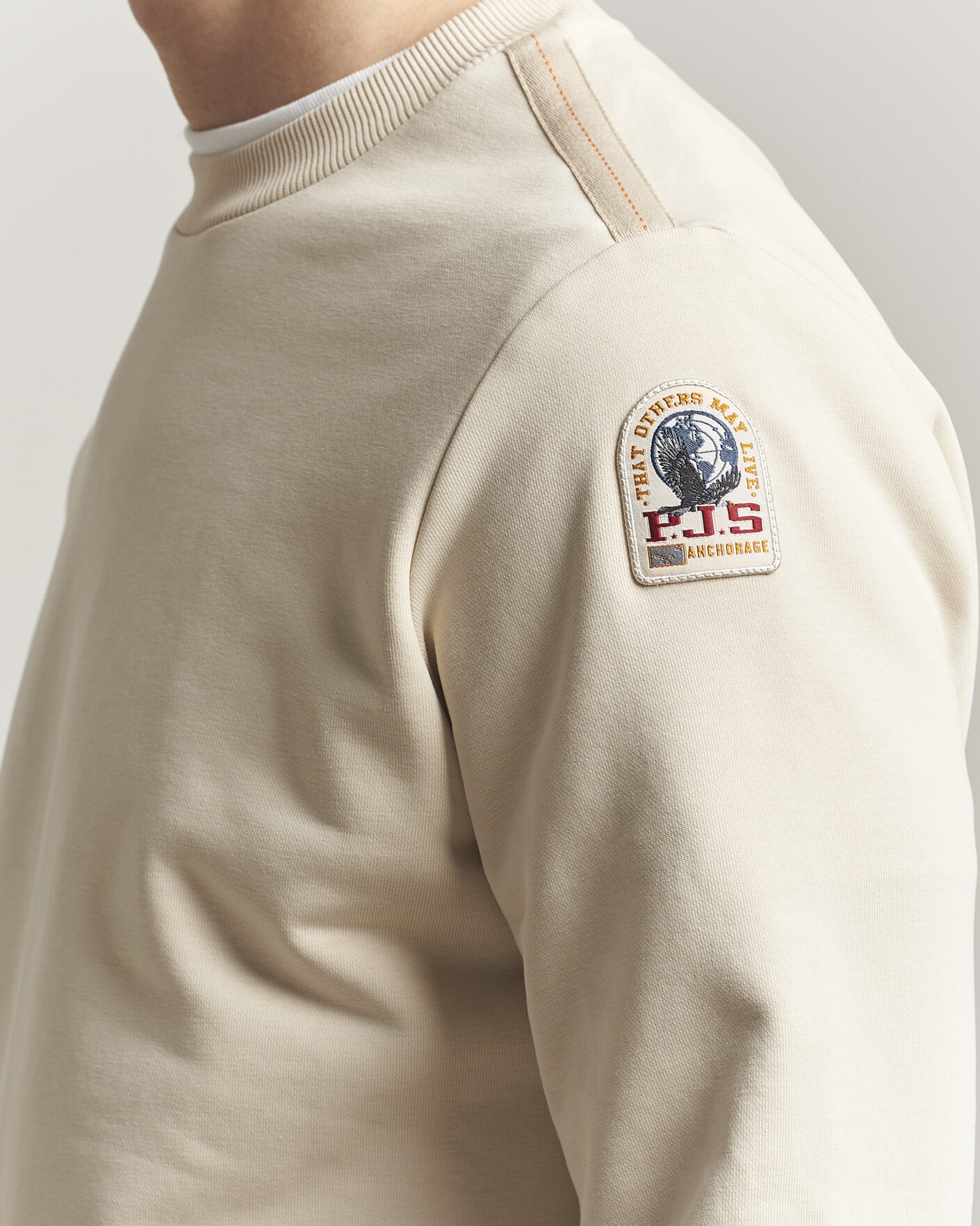 Mies | Puserot | Parajumpers | K2 Super Easy Crew Neck Sweatshirt Bone