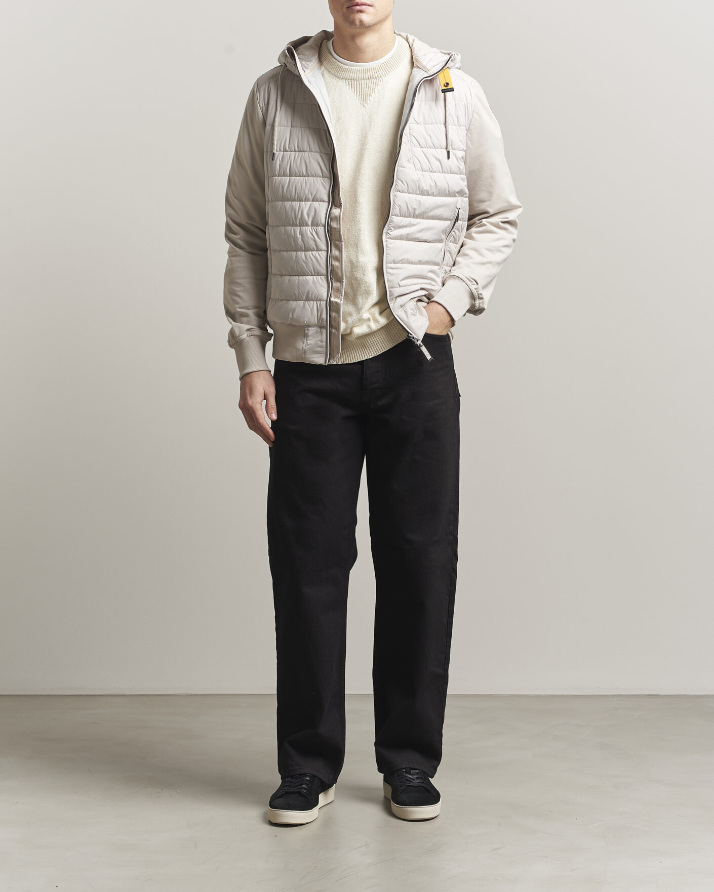 Mies | Takit | Parajumpers | Ivor Hybrid Hooded Jacket Pelican