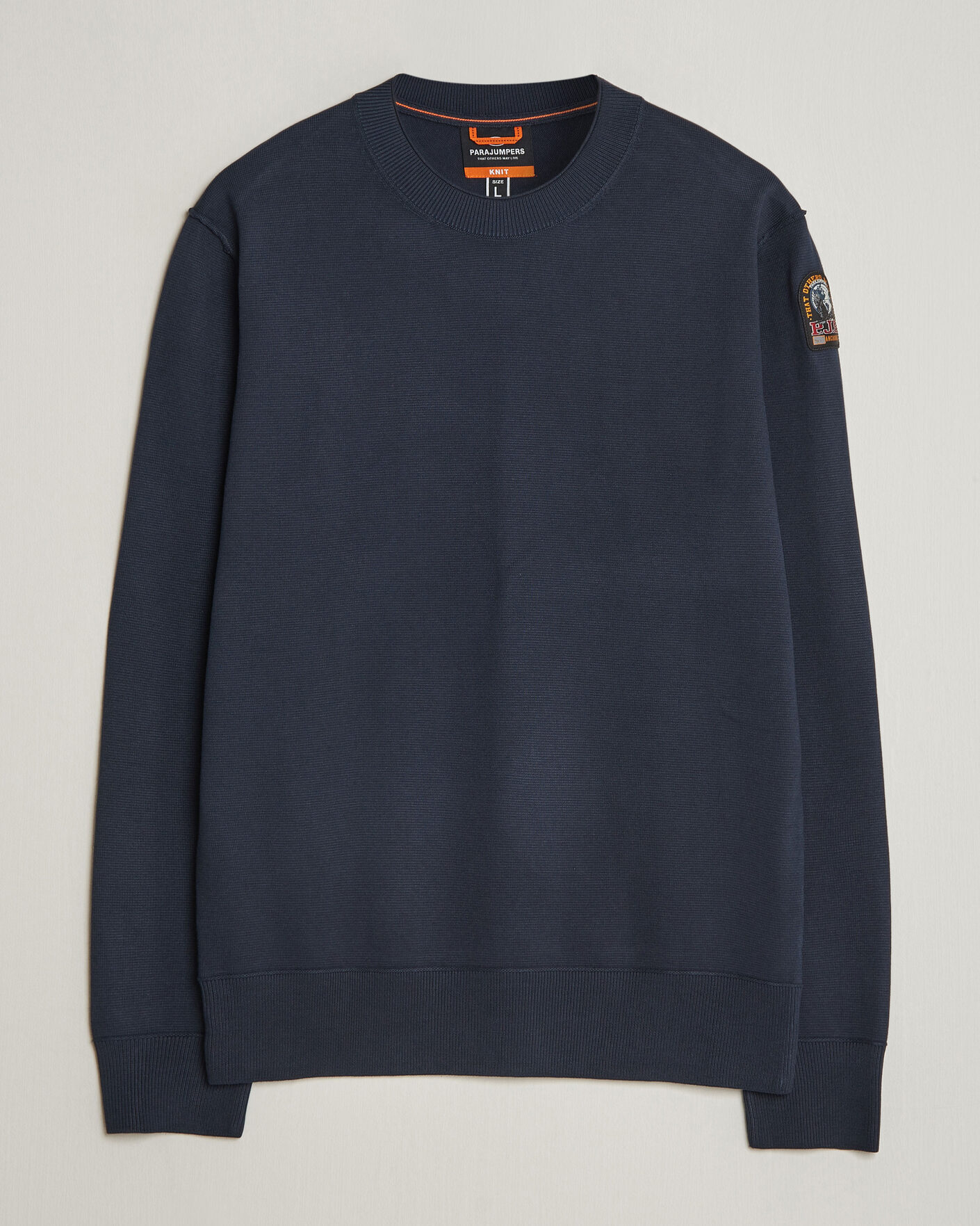 Mies | Puserot | Parajumpers | Basic Braw Knitted Sweater Navy