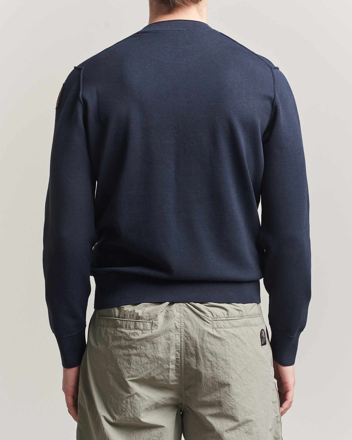 Mies | Puserot | Parajumpers | Basic Braw Knitted Sweater Navy