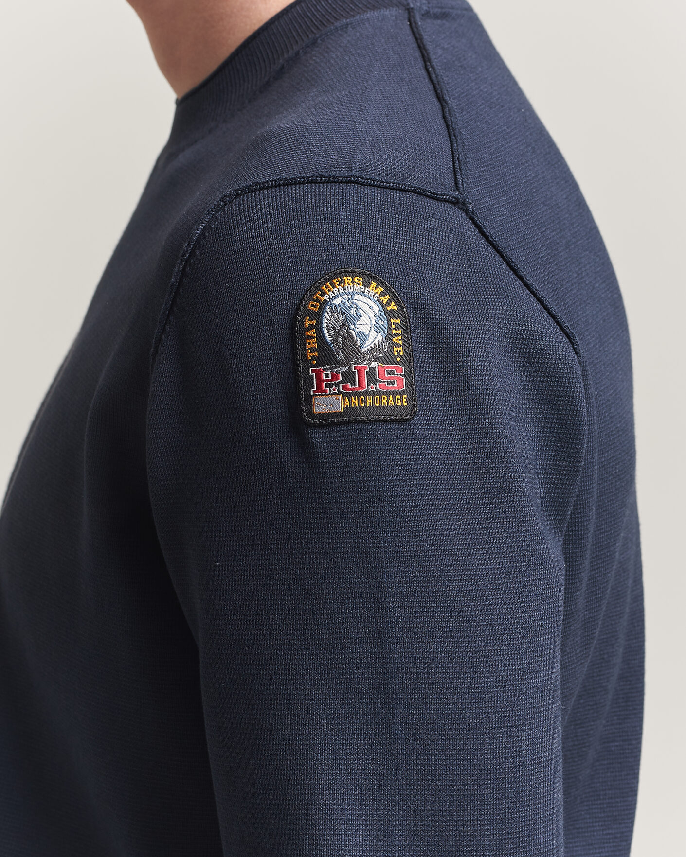 Mies | Puserot | Parajumpers | Basic Braw Knitted Sweater Navy