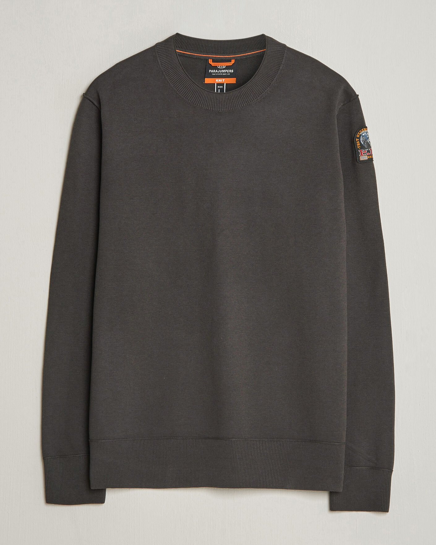 Mies | Puserot | Parajumpers | Basic Braw Knitted Sweater Off Black