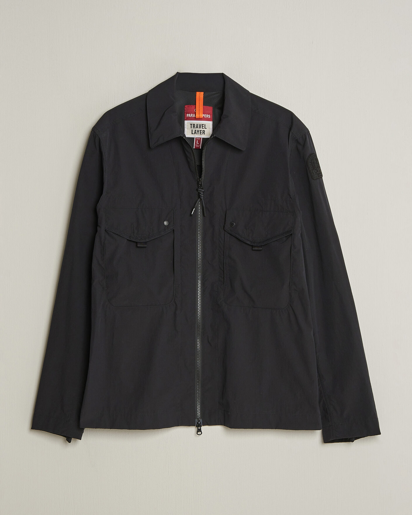 Mies | Takit | Parajumpers | Elgin Travel Shirt Jacket Black