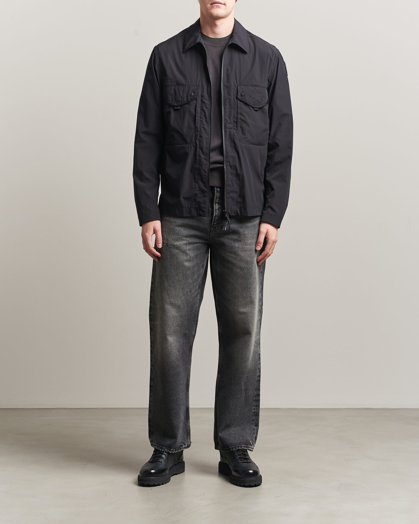 Mies | Takit | Parajumpers | Elgin Travel Shirt Jacket Black