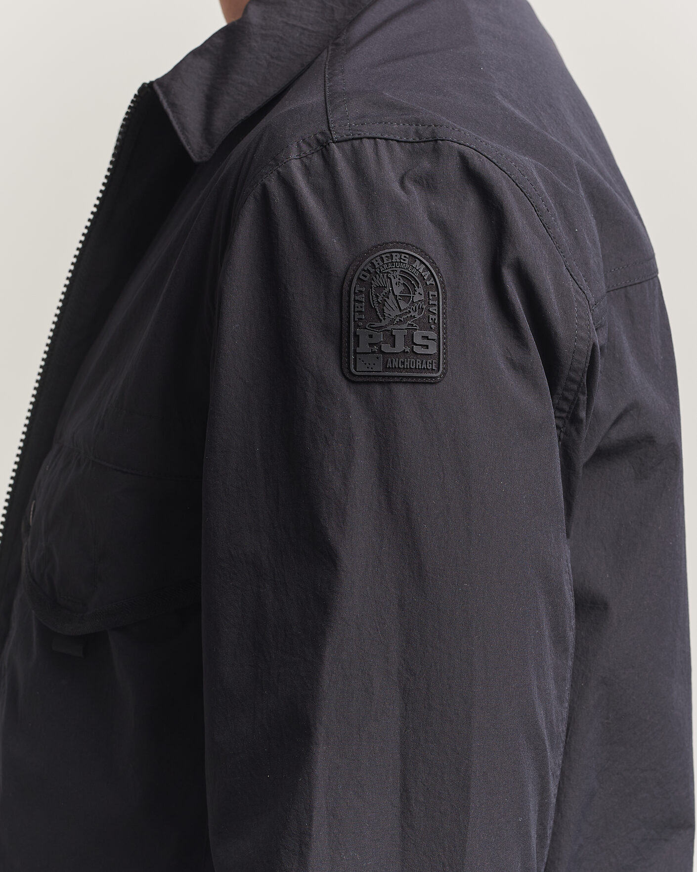 Mies | Takit | Parajumpers | Elgin Travel Shirt Jacket Black
