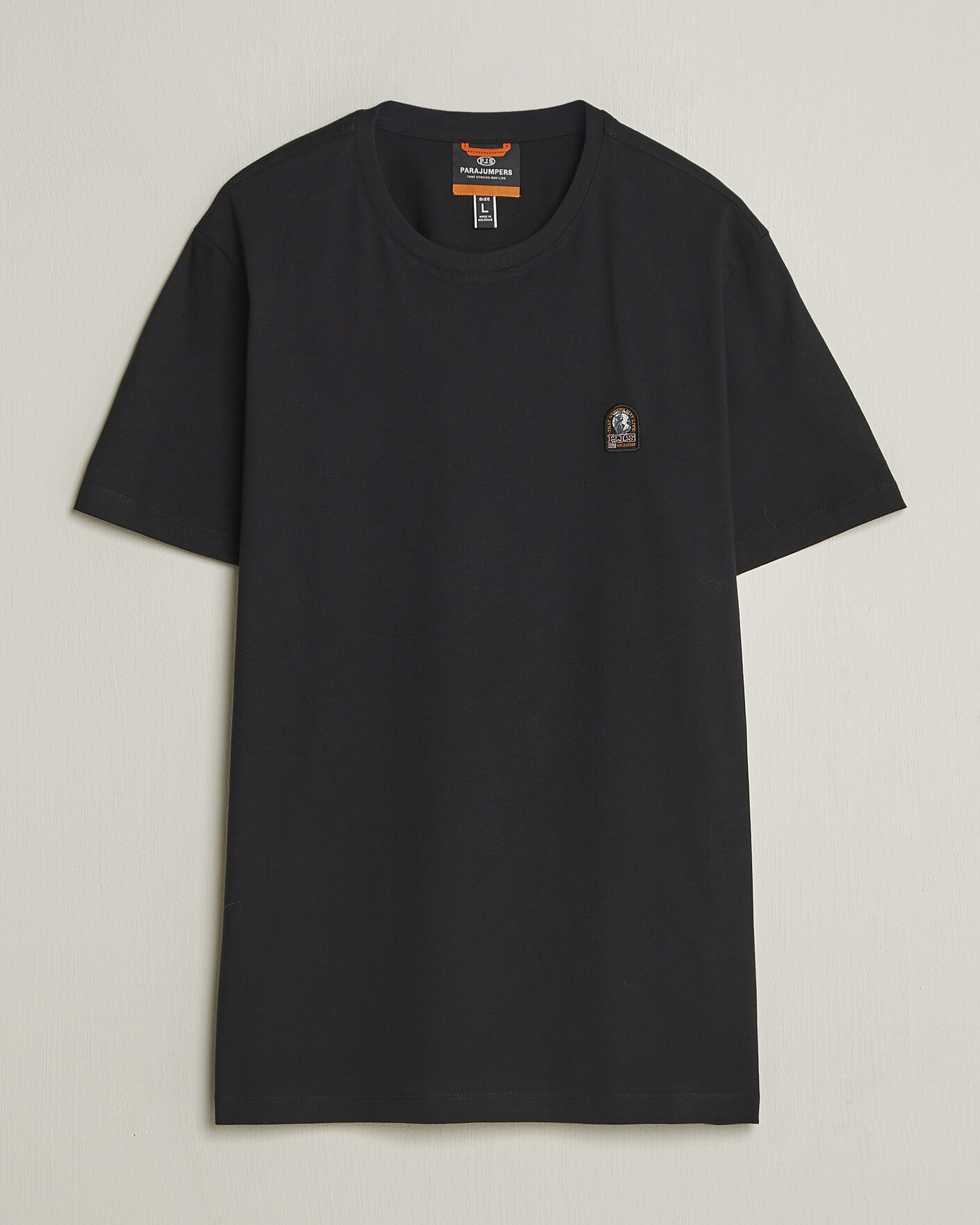 Mies | T-paidat | Parajumpers | Patch Crew Neck T-Shirt Black