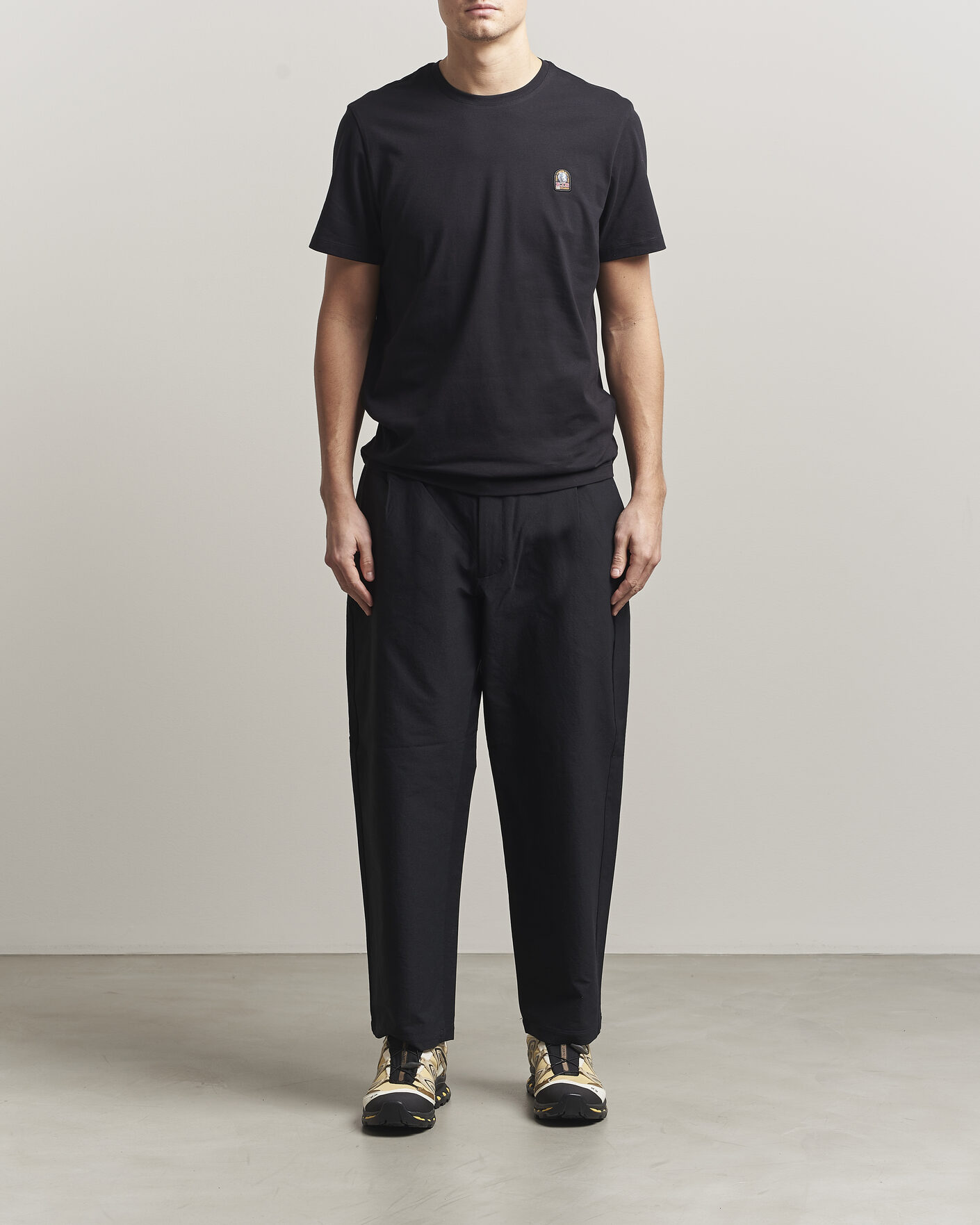 Mies | T-paidat | Parajumpers | Patch Crew Neck T-Shirt Black