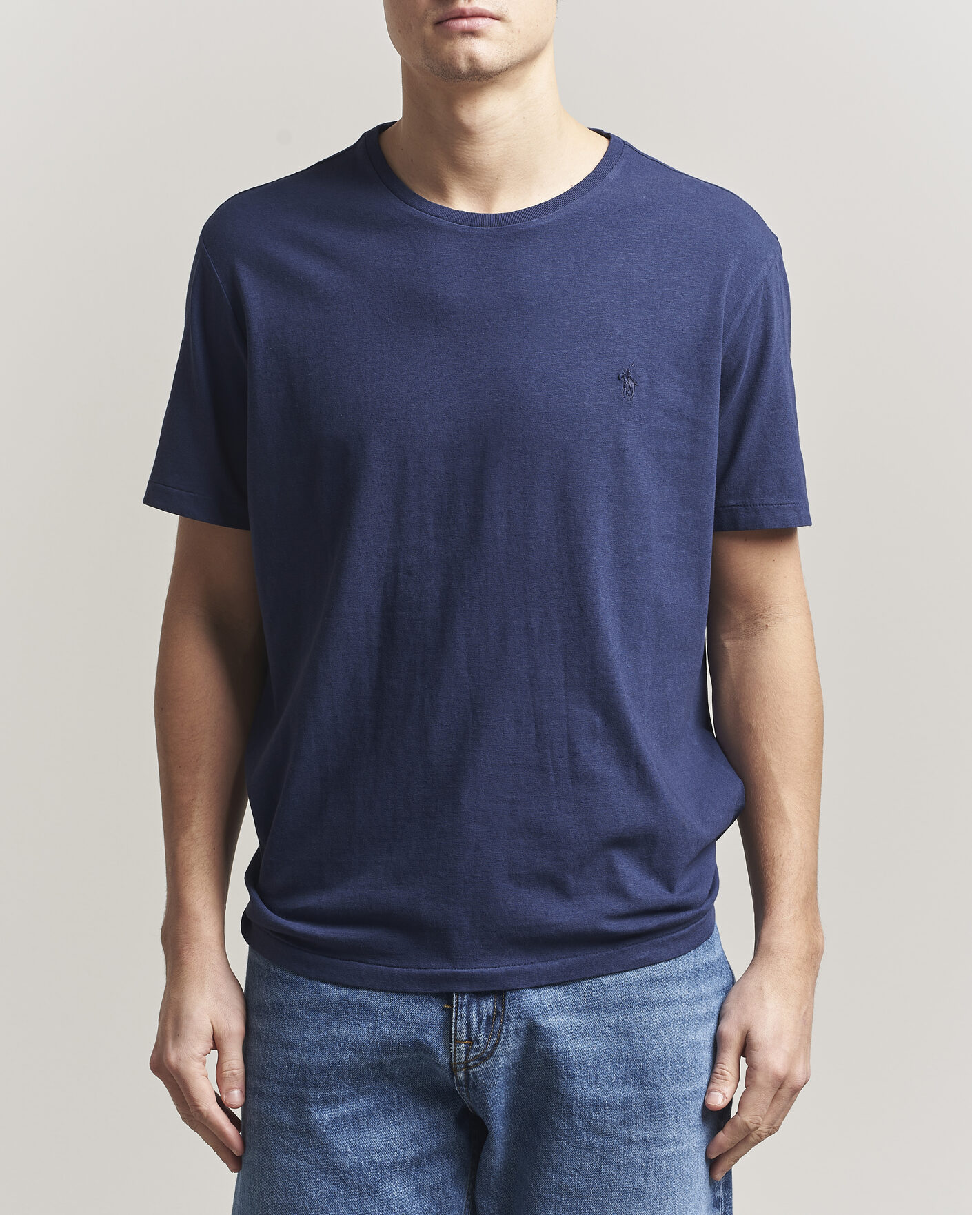 Mies | T-paidat | Polo Ralph Lauren | Jersey T-shirt Newport Navy