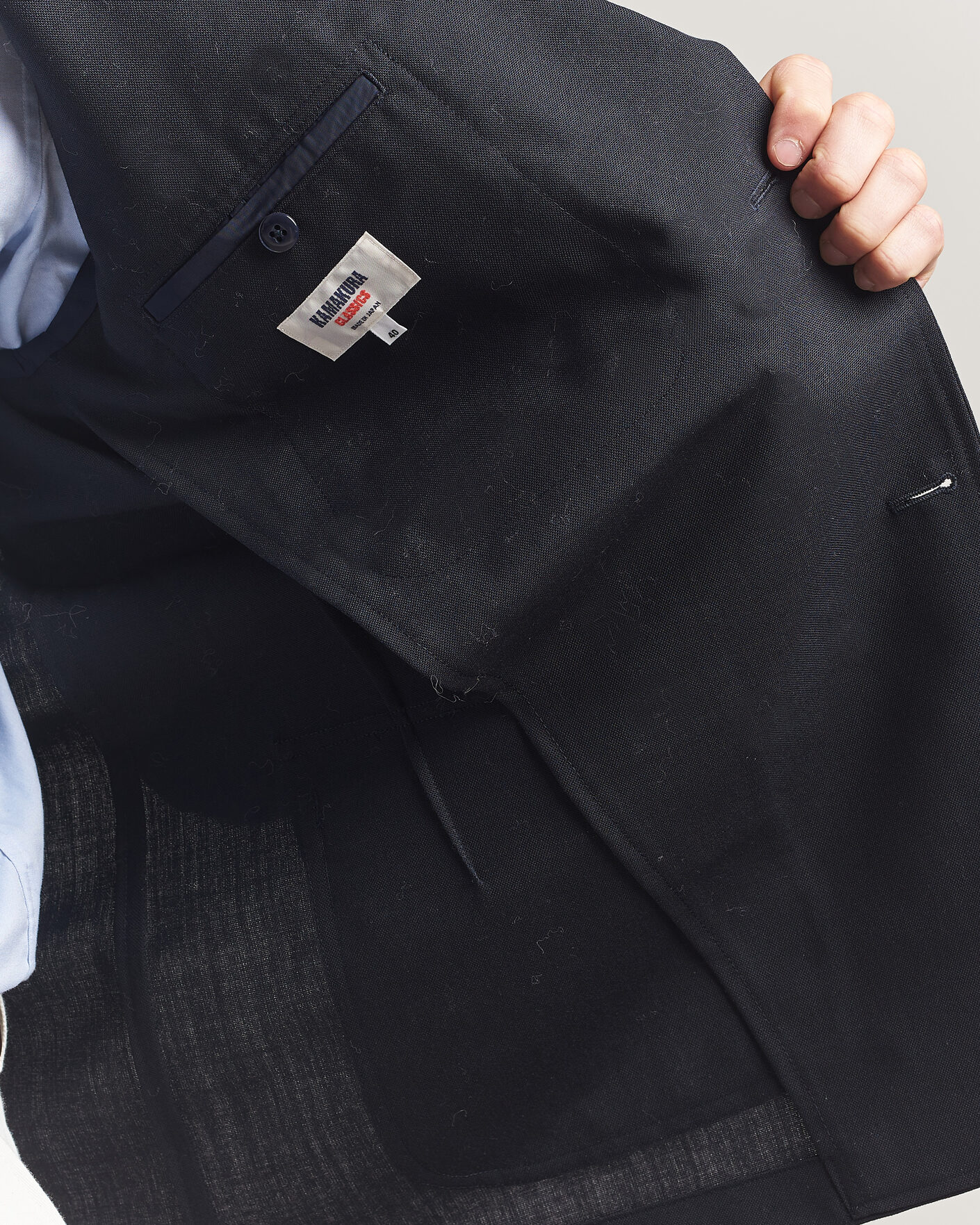 Mies | Pikkutakit | Kamakura Shirts | Unstructured Ivy Blazer Navy