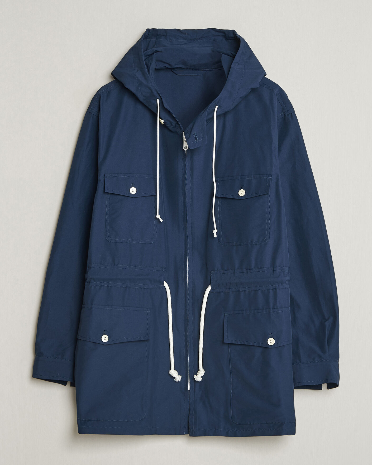Mies | Takit | Kamakura Shirts | Marine Parka Navy