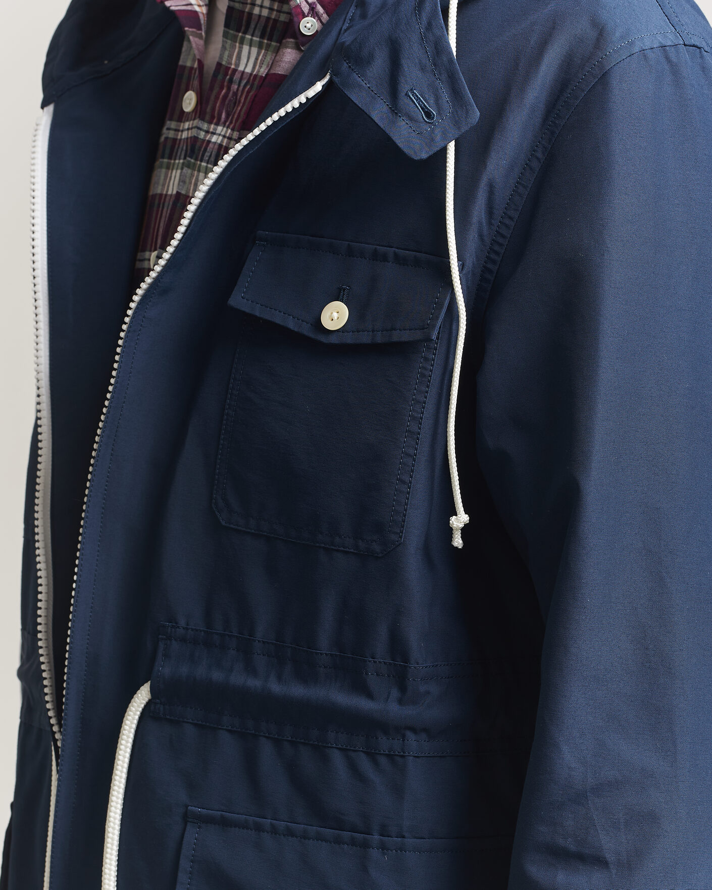 Mies | Takit | Kamakura Shirts | Marine Parka Navy