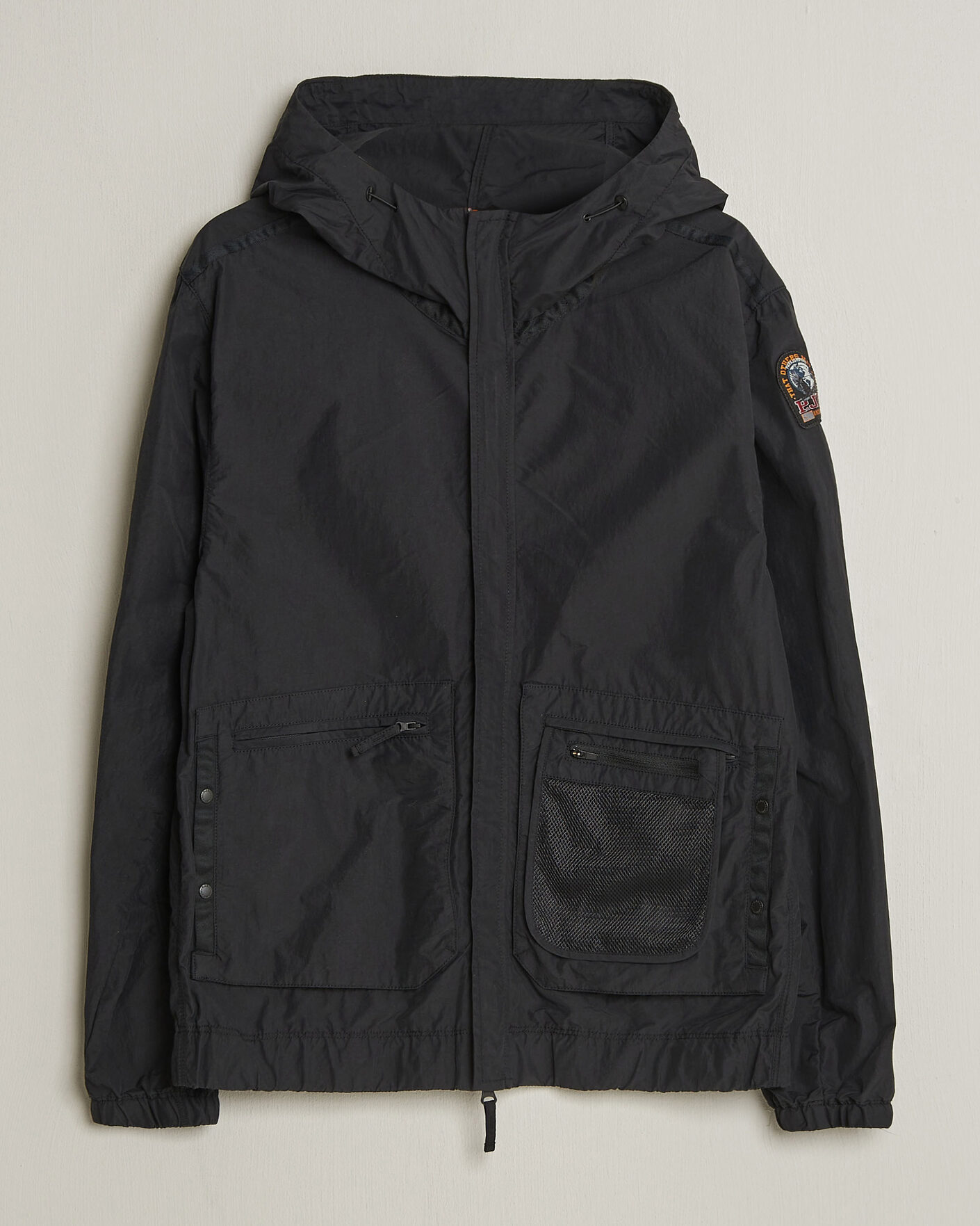 Mies | Takit | Parajumpers | Rube Smash Peached Nylon Hooded Jacket Black