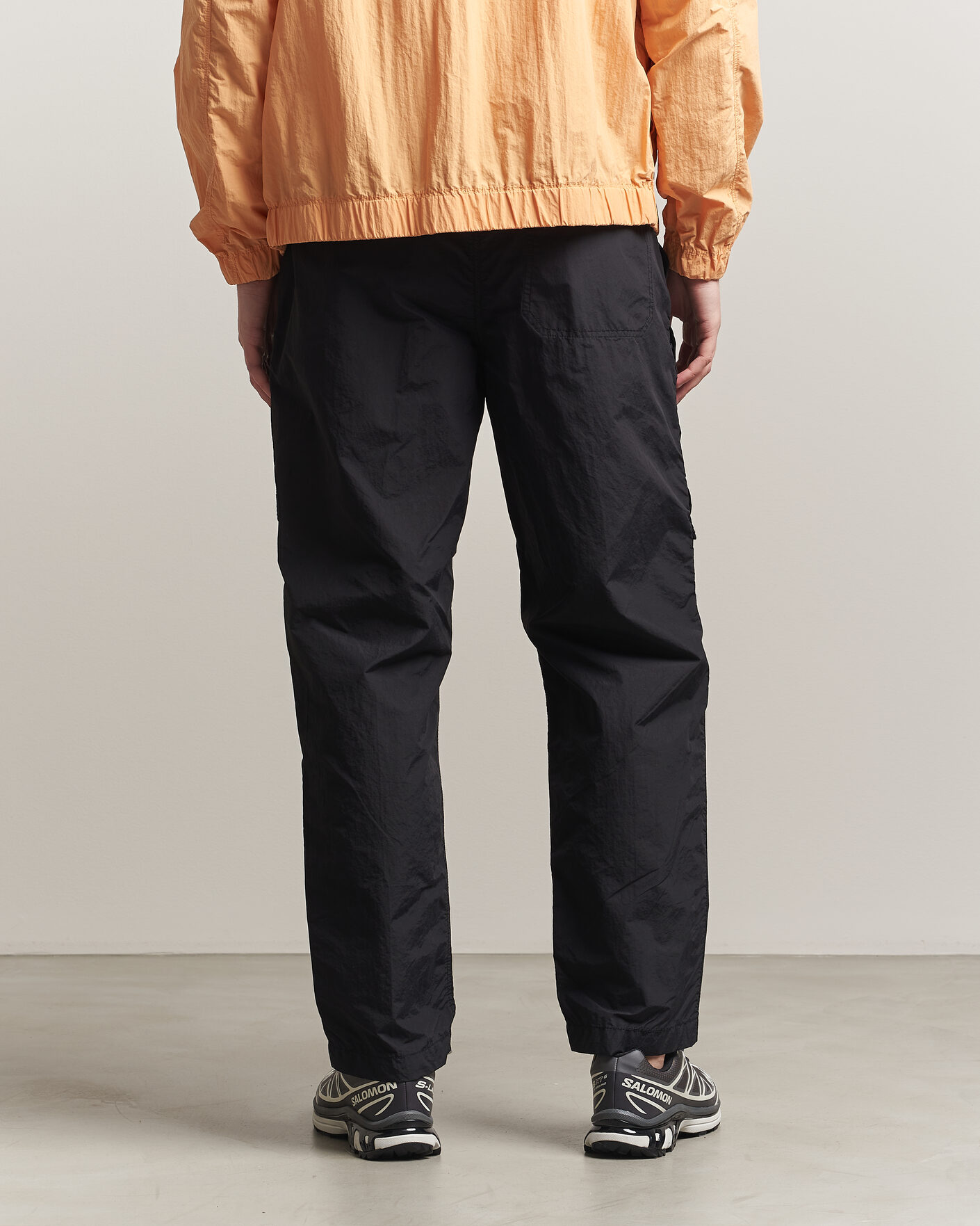 Mies | Housut | Parajumpers | Lovel Smash Peached Nylon Pants Black