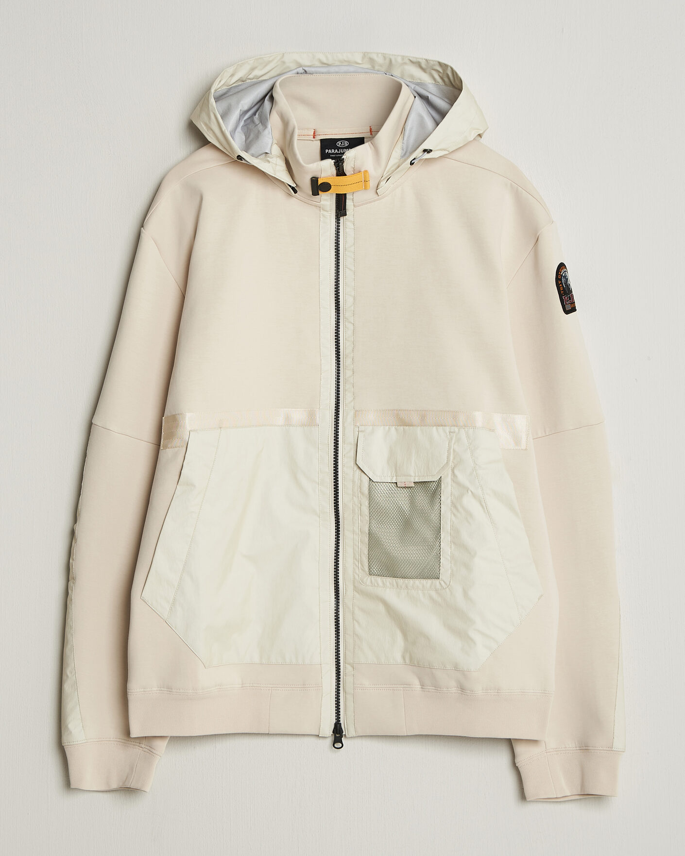 Mies | Takit | Parajumpers | Kouga Evo Fleece Hooded Hybrid Jacket Moonbeam