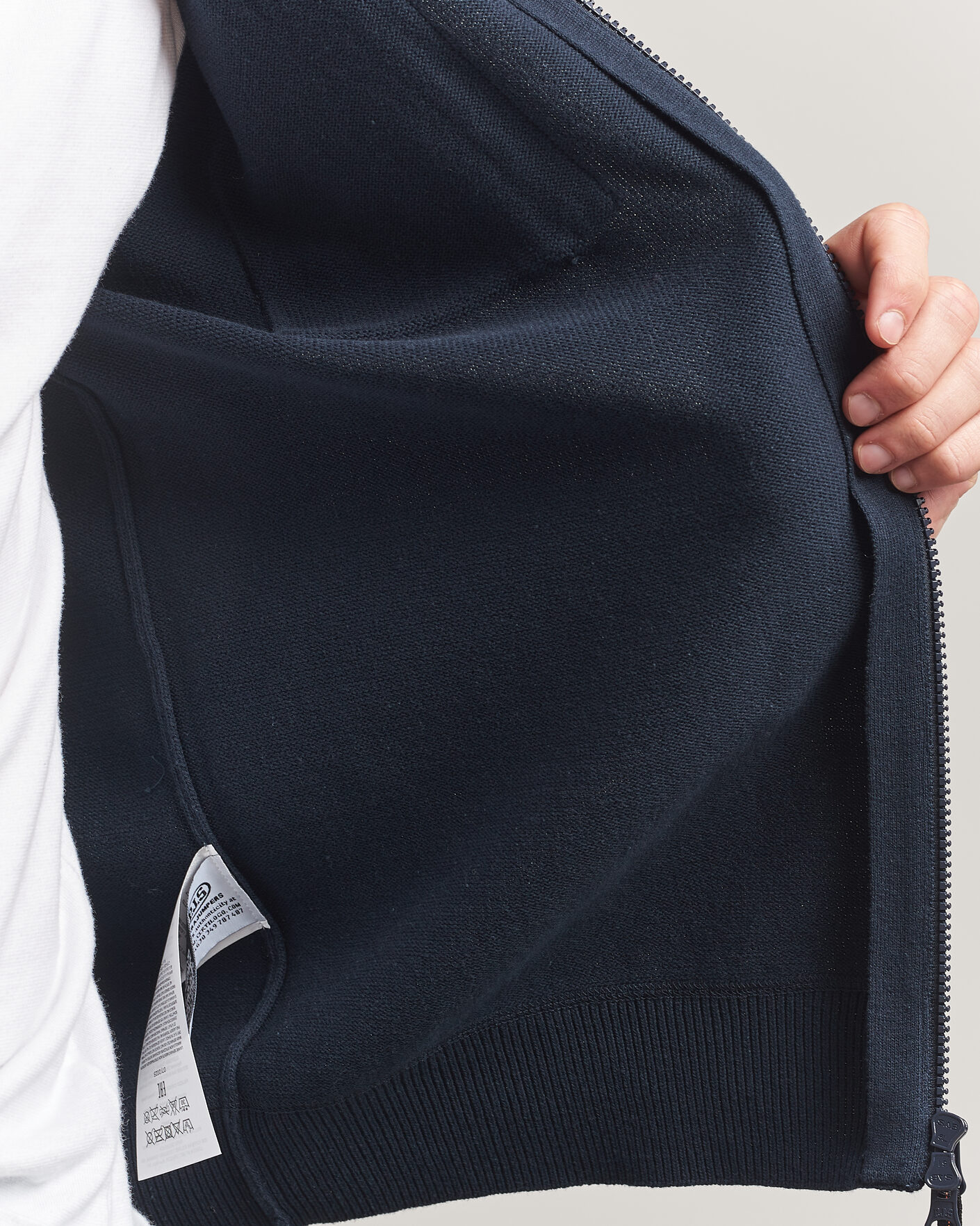 Mies | Takit | Parajumpers | Bargany Rescue Knitted Hybrid Jacket Ink Blue