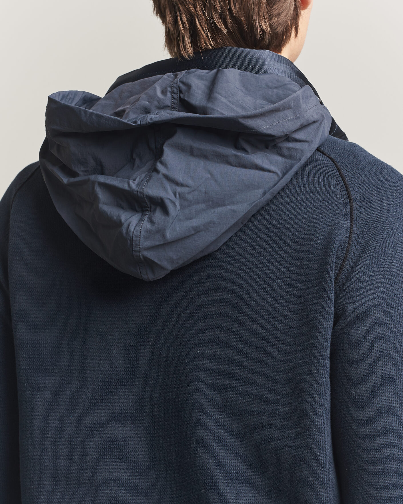 Mies | Takit | Parajumpers | Bargany Rescue Knitted Hybrid Jacket Ink Blue