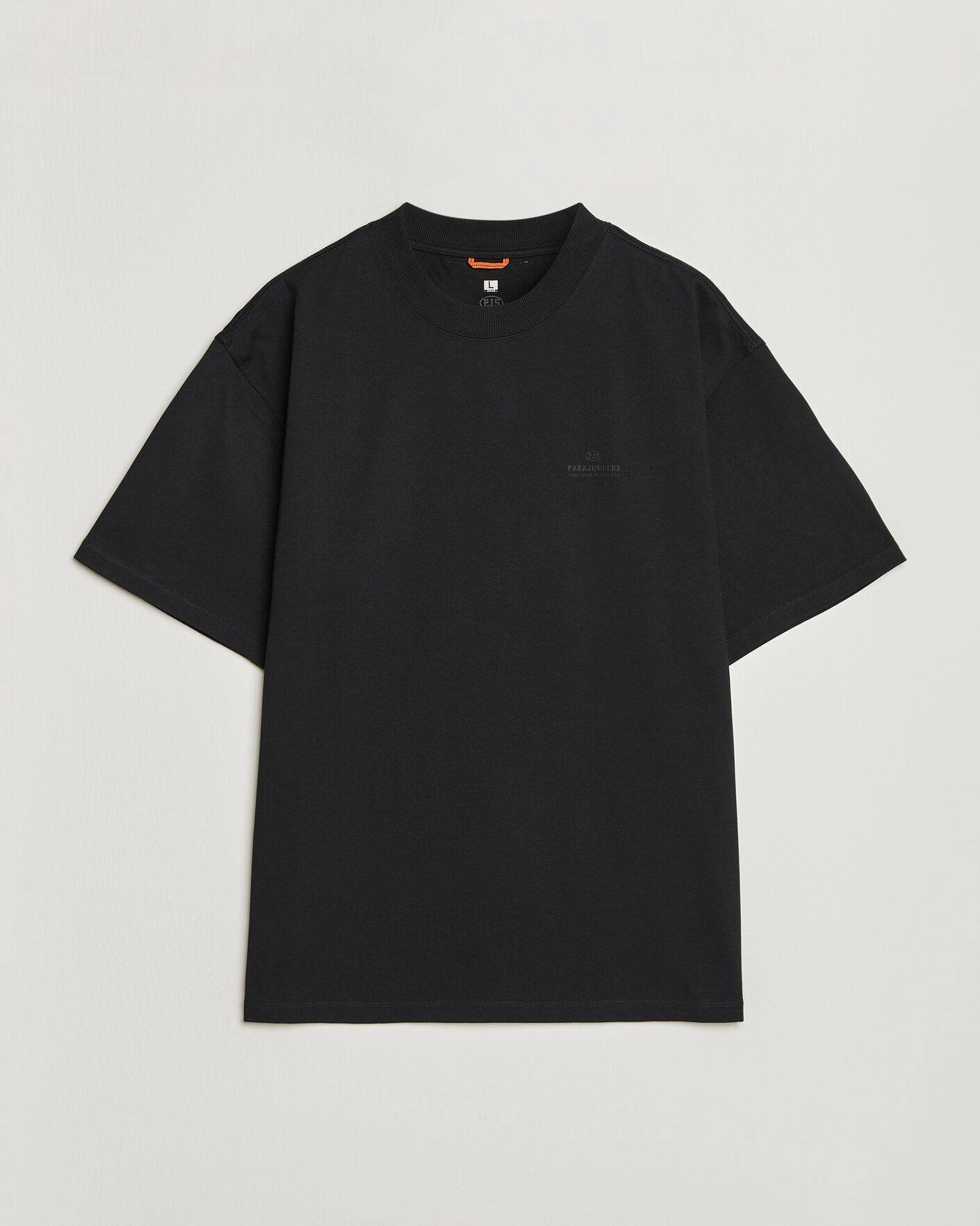 Mies | T-paidat | Parajumpers | Reg Compact Jersey T-Shirt Black