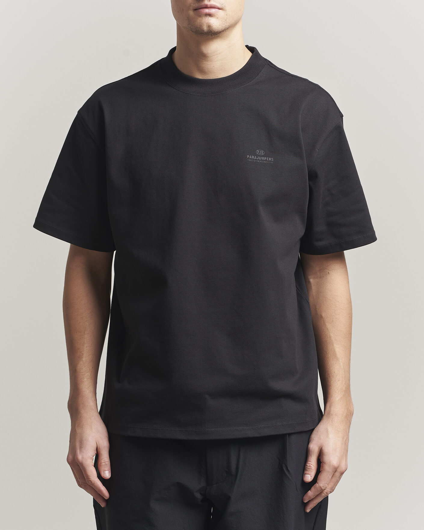 Mies | T-paidat | Parajumpers | Reg Compact Jersey T-Shirt Black