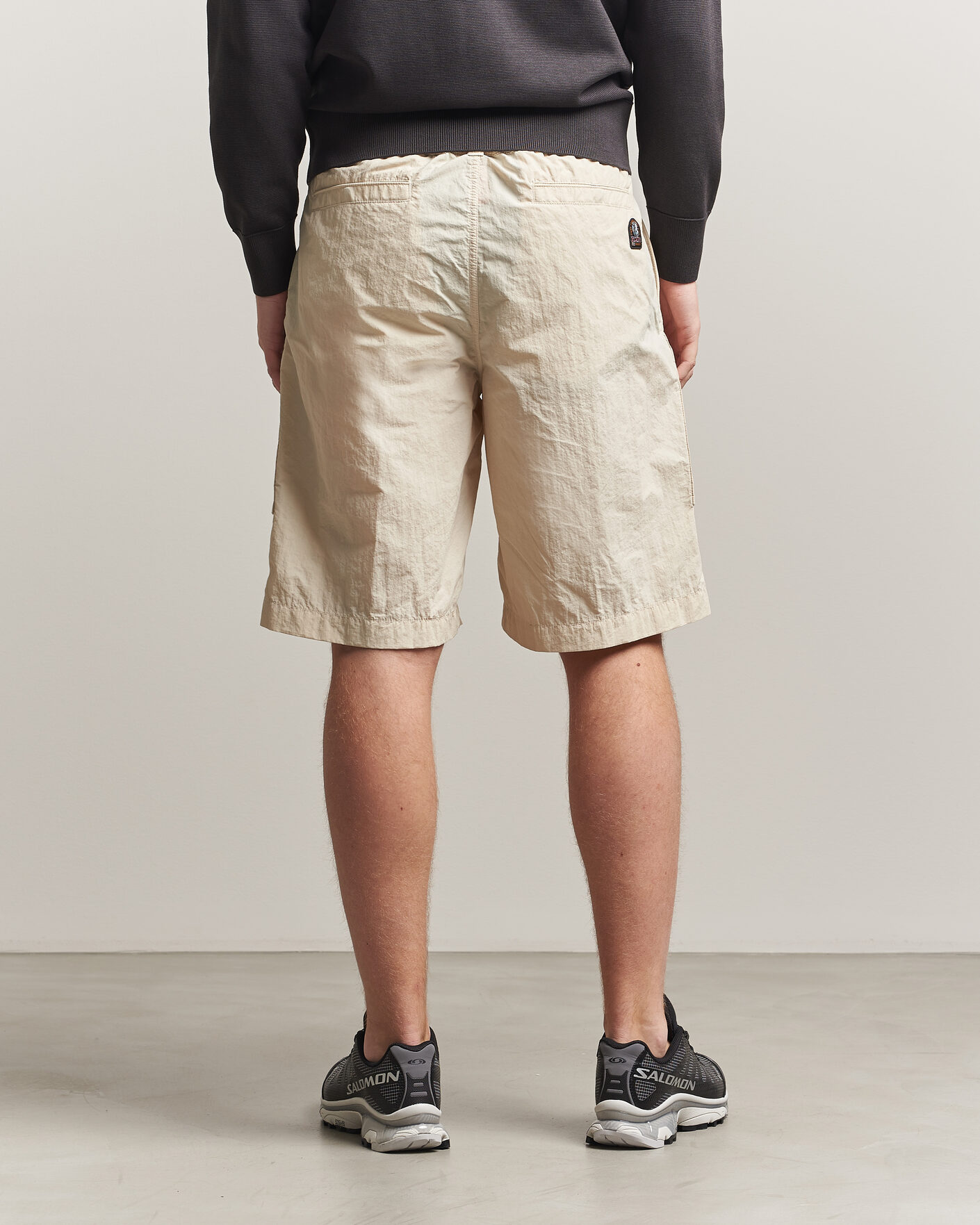 Mies | Shortsit | Parajumpers | Lex Smash Peached Nylon Shorts Bone