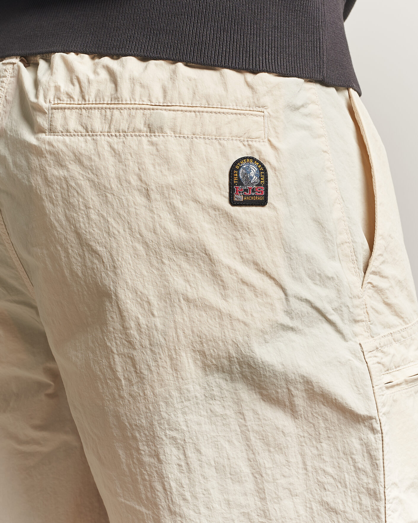 Mies | Shortsit | Parajumpers | Lex Smash Peached Nylon Shorts Bone