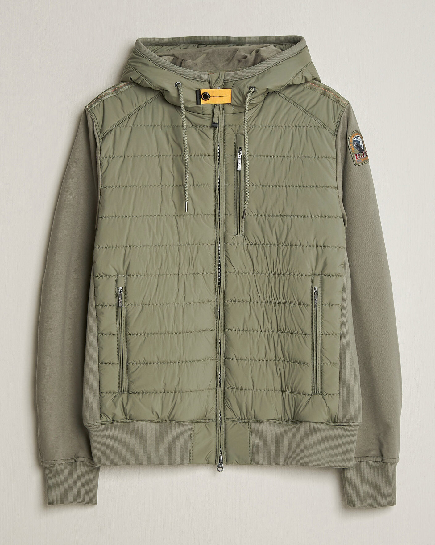 Mies | Takit | Parajumpers | Ivor Hybrid Hooded Jacket Ashen Sage