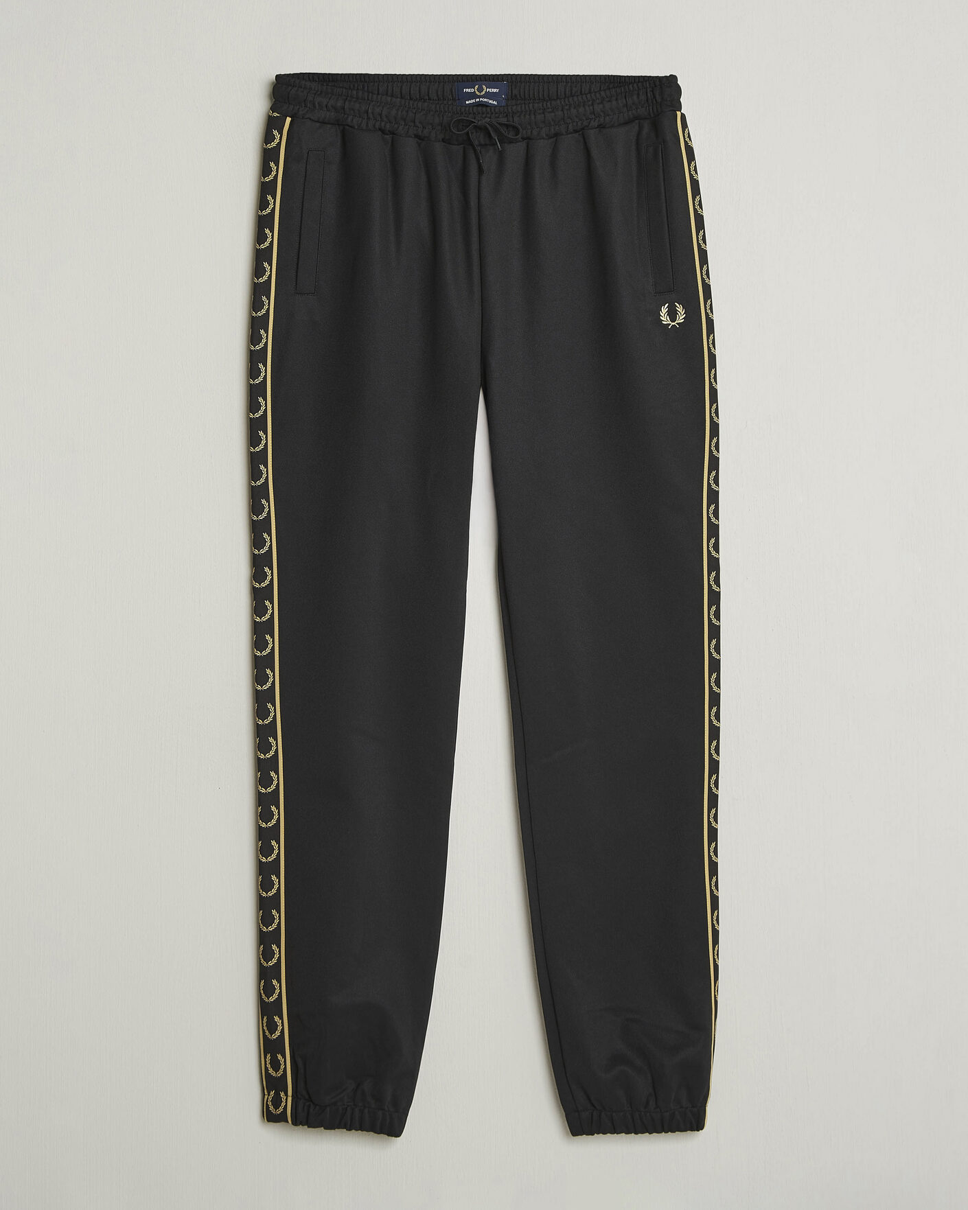 Mies | Housut | Fred Perry | Taped Track Pants Black