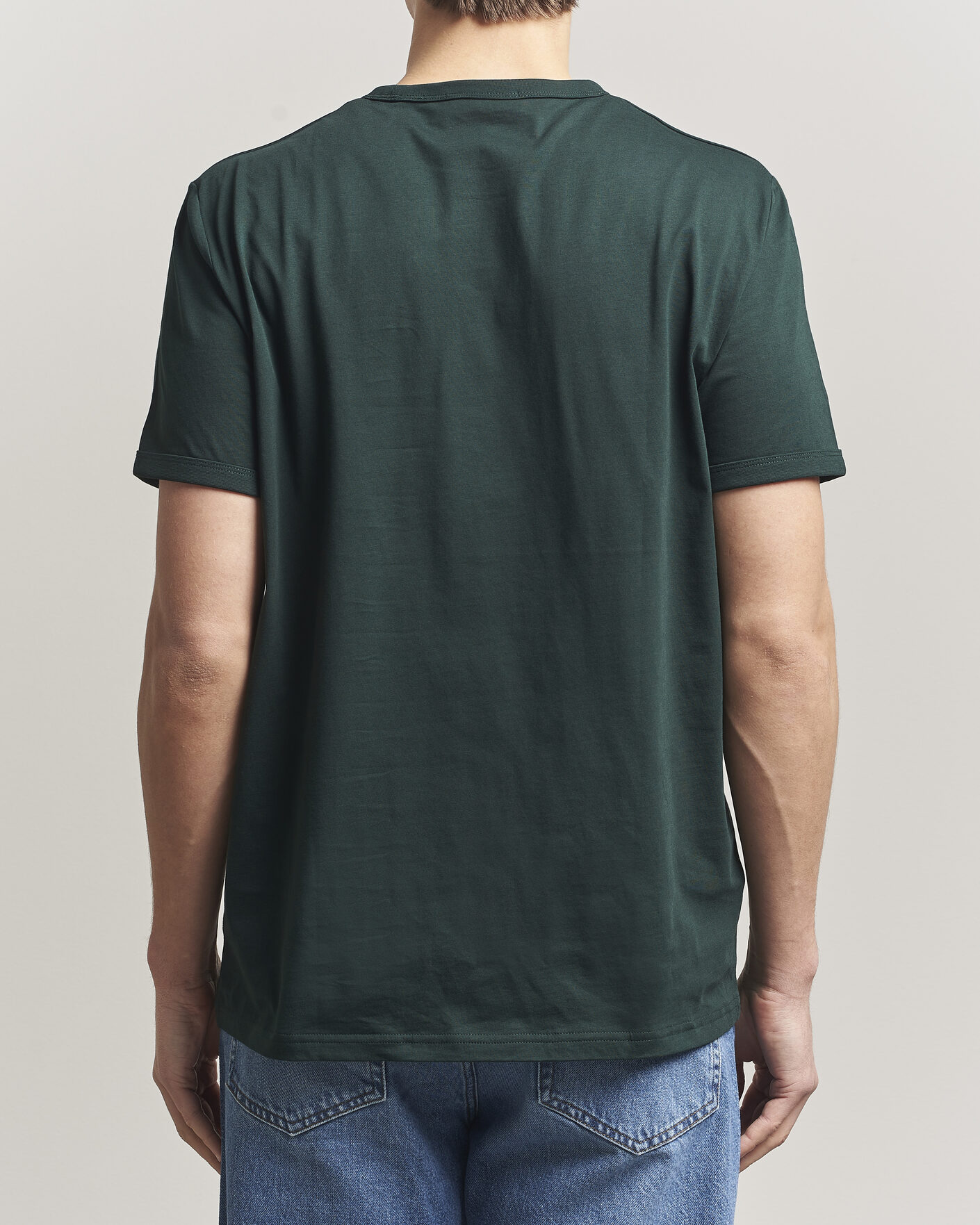 Mies | T-paidat | Fred Perry | Ringer T-Shirt Grassroots Green