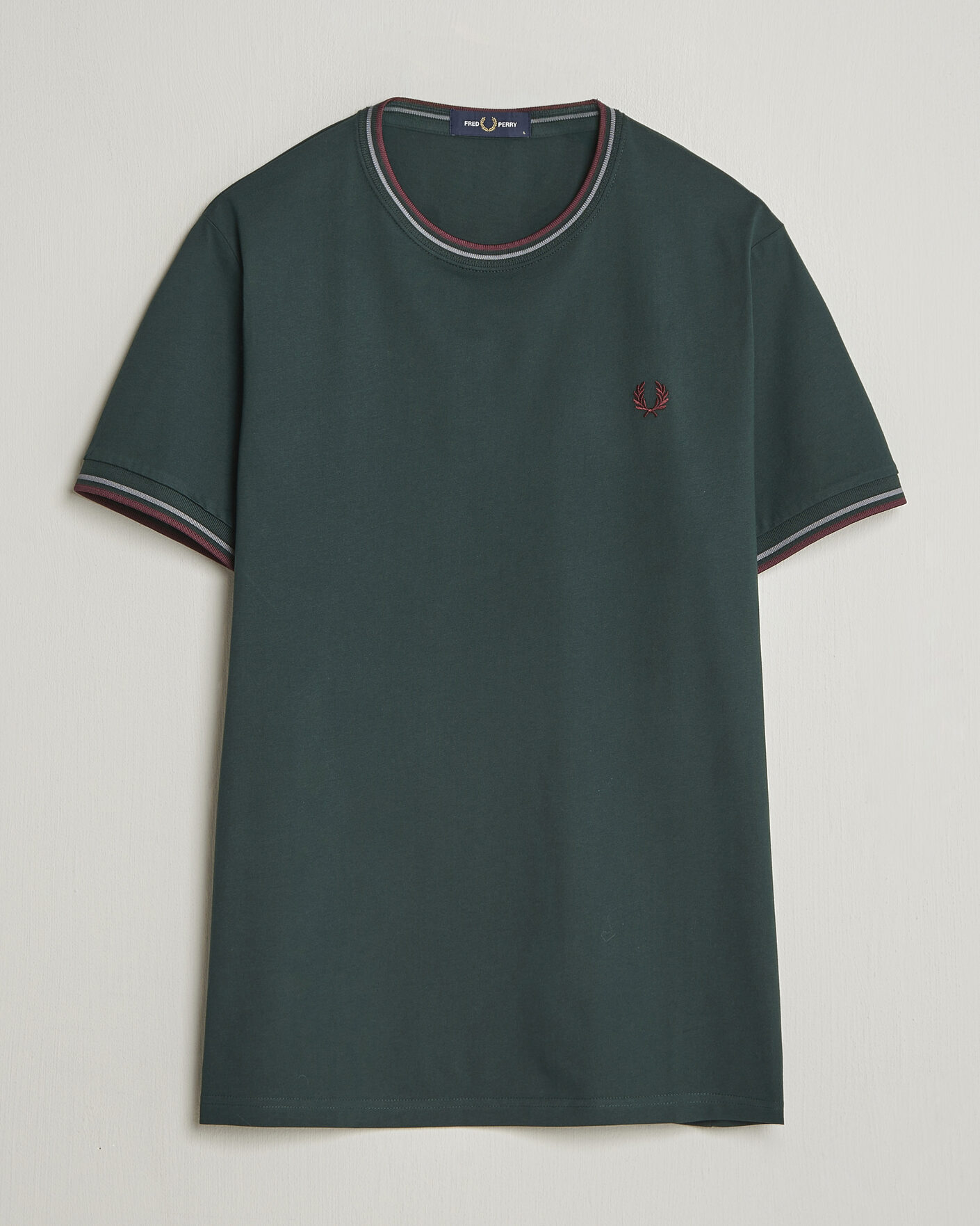 Mies | T-paidat | Fred Perry | Twin Tipped T-Shirt Grassroots Green