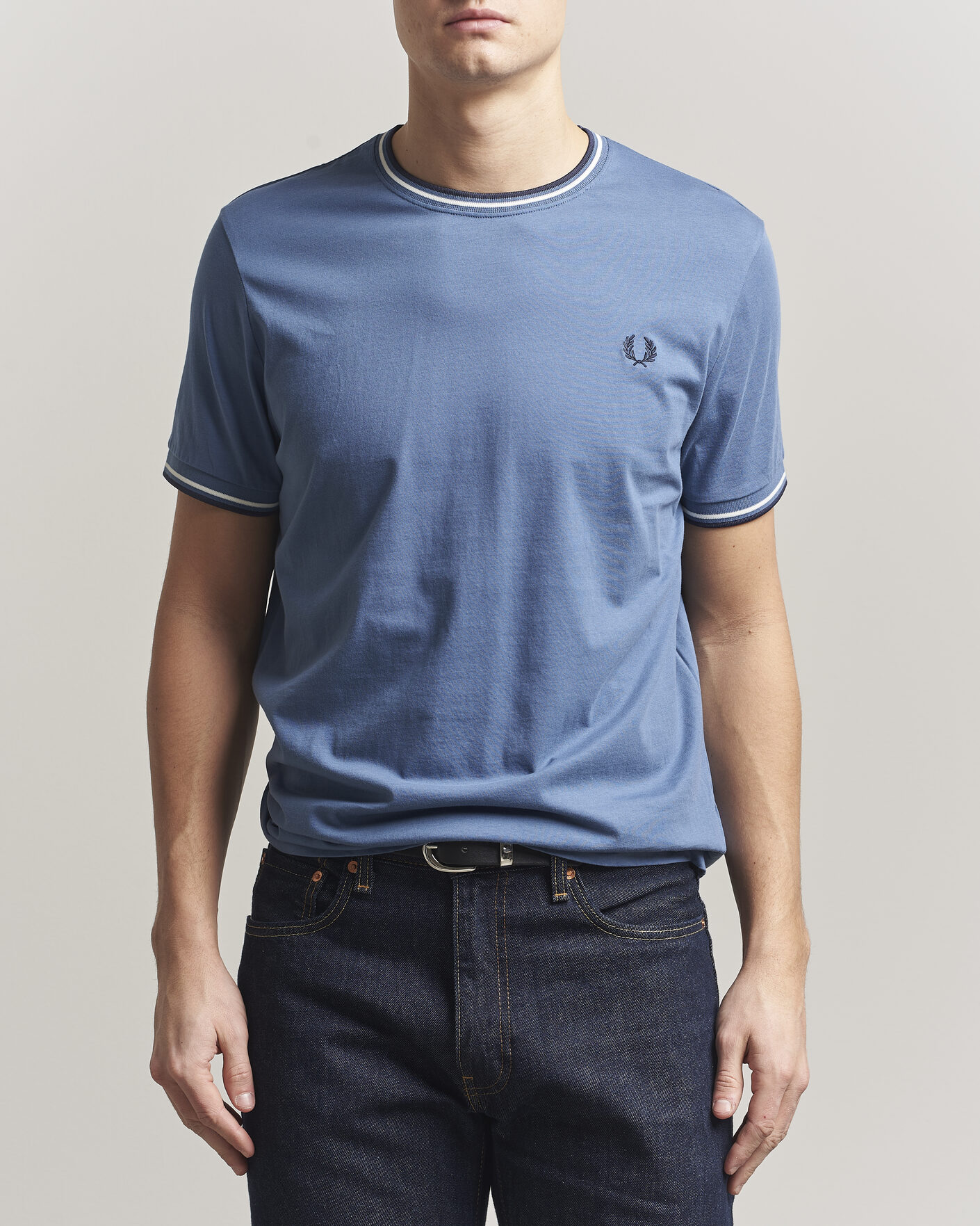 Mies | T-paidat | Fred Perry | Twin Tipped T-Shirt Ace Blue