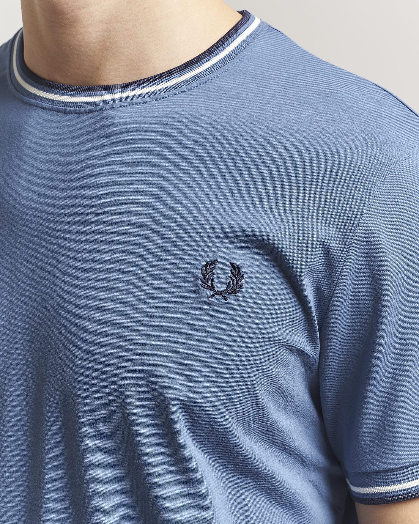 Mies | T-paidat | Fred Perry | Twin Tipped T-Shirt Ace Blue