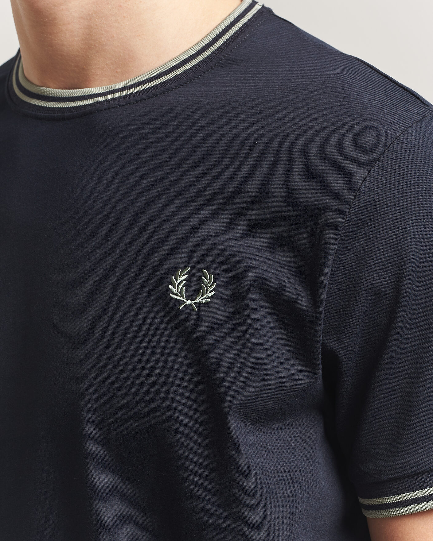 Mies | T-paidat | Fred Perry | Twin Tipped T-Shirt Navy