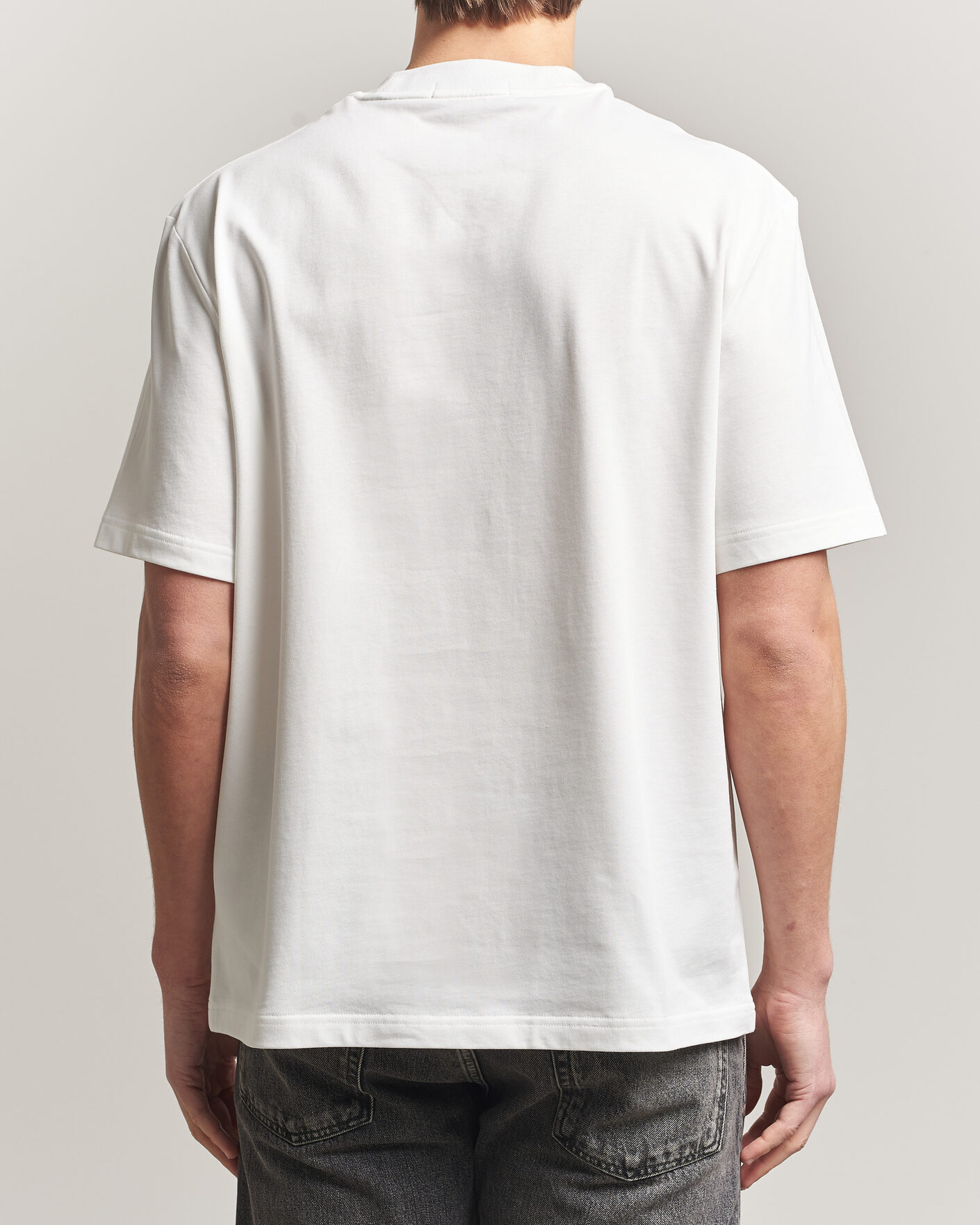 Mies | T-paidat | Fred Perry | Heavy Pocket T-Shirt Snow White