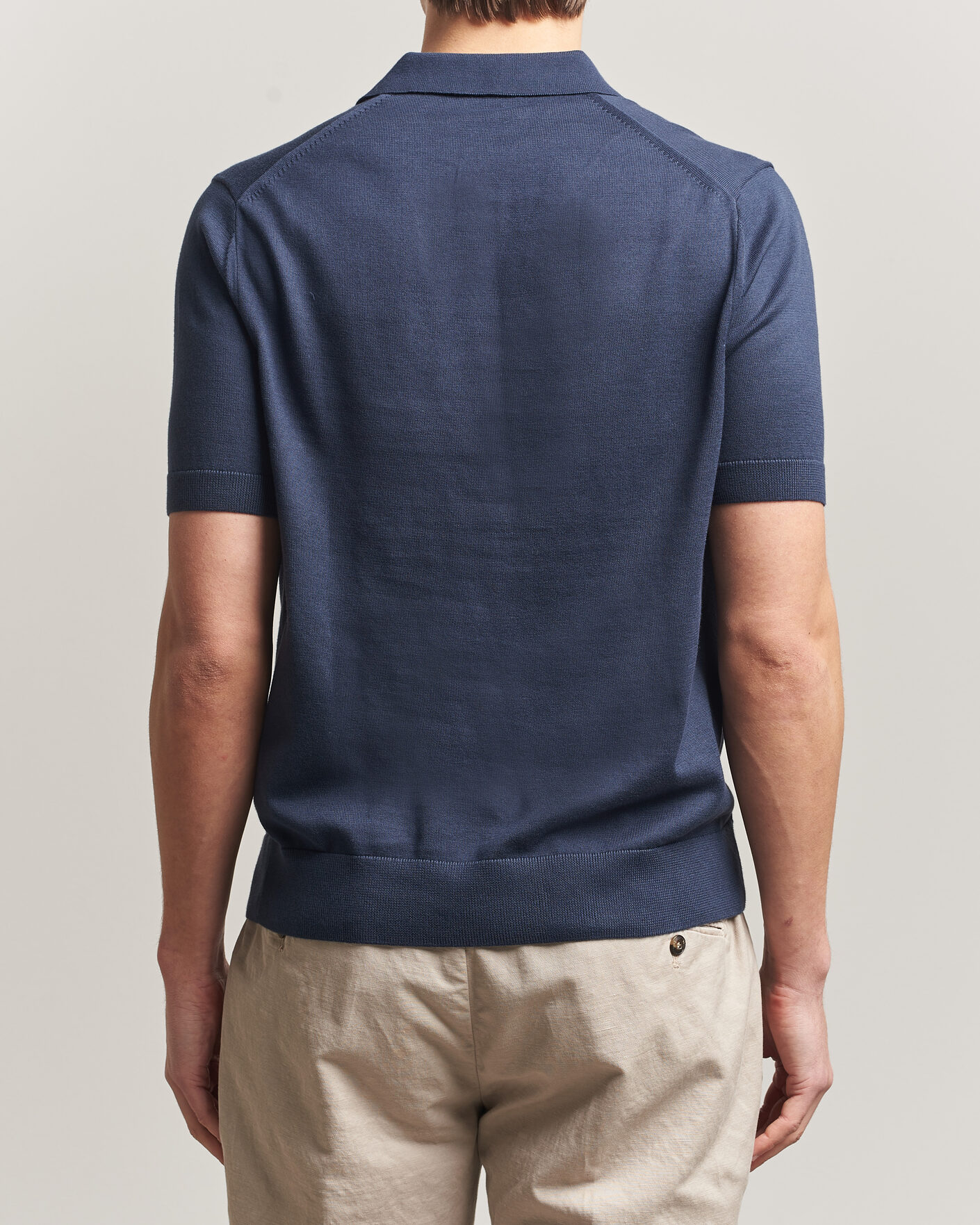 Mies | Pikeet | Fred Perry | Cotton Knitted Polo Dark Airforce