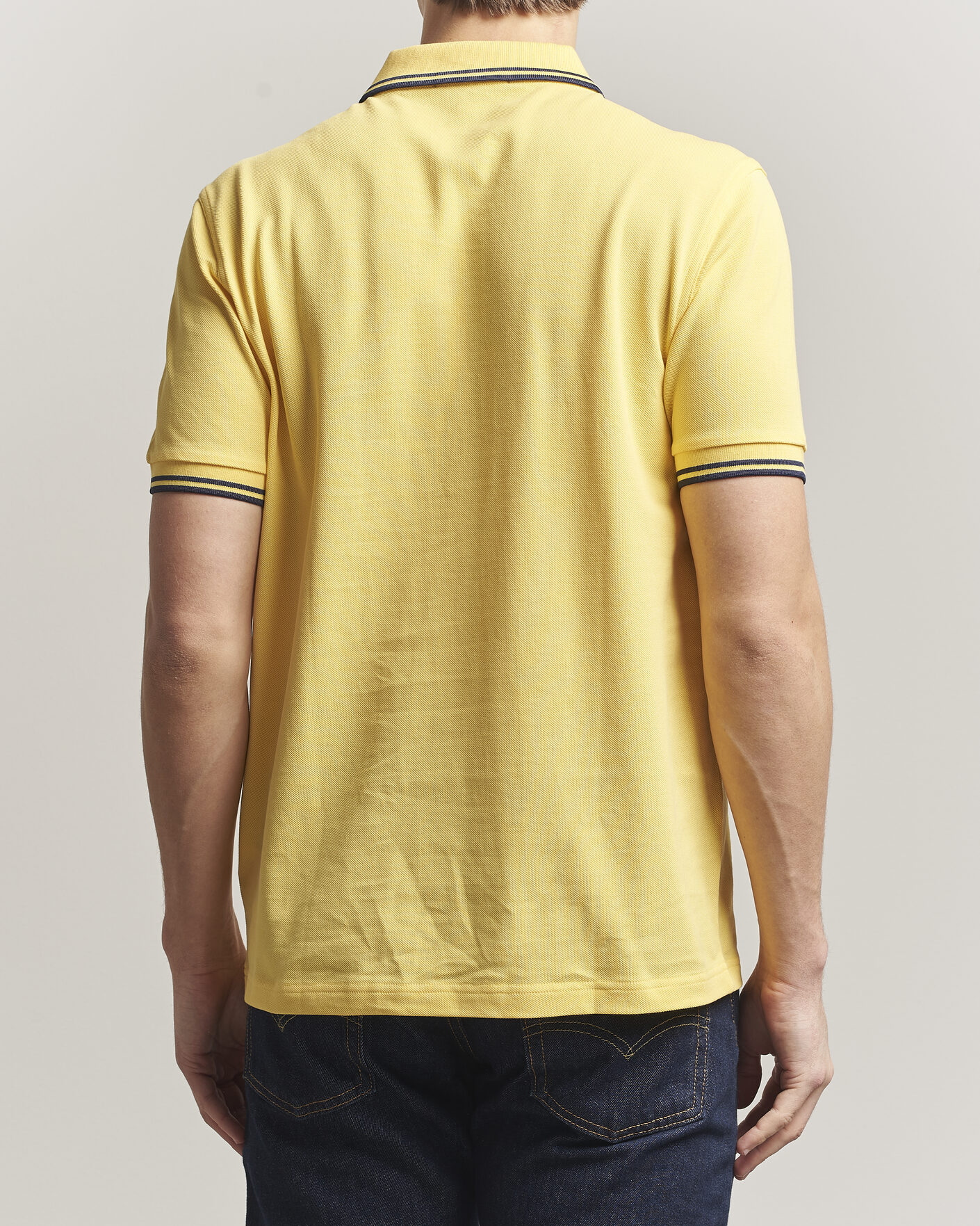 Mies | Pikeet | Fred Perry | Twin Tipped Polo Shirt Lemon Yellow