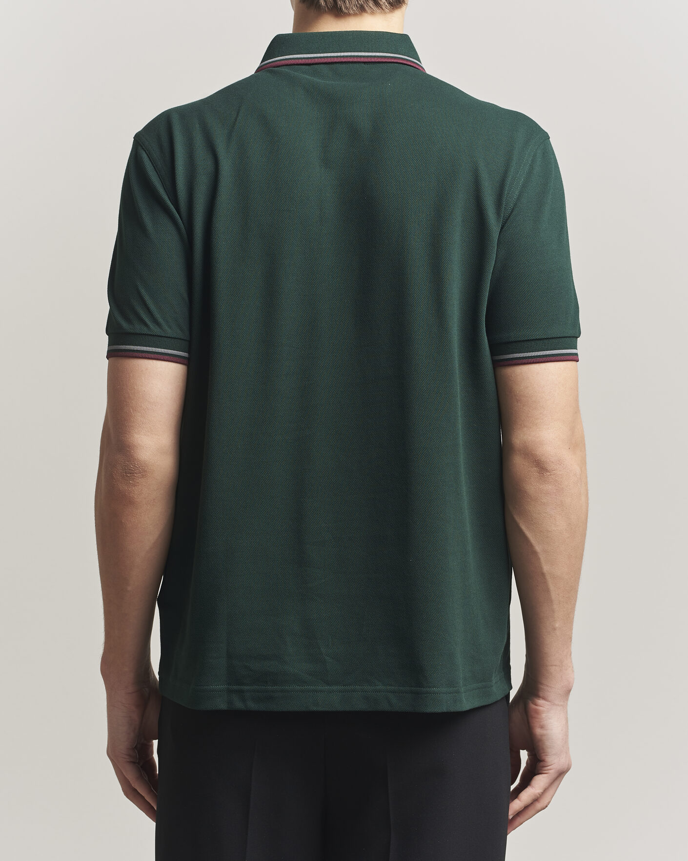 Mies | Pikeet | Fred Perry | Twin Tipped Polo Shirt Grassroots Green