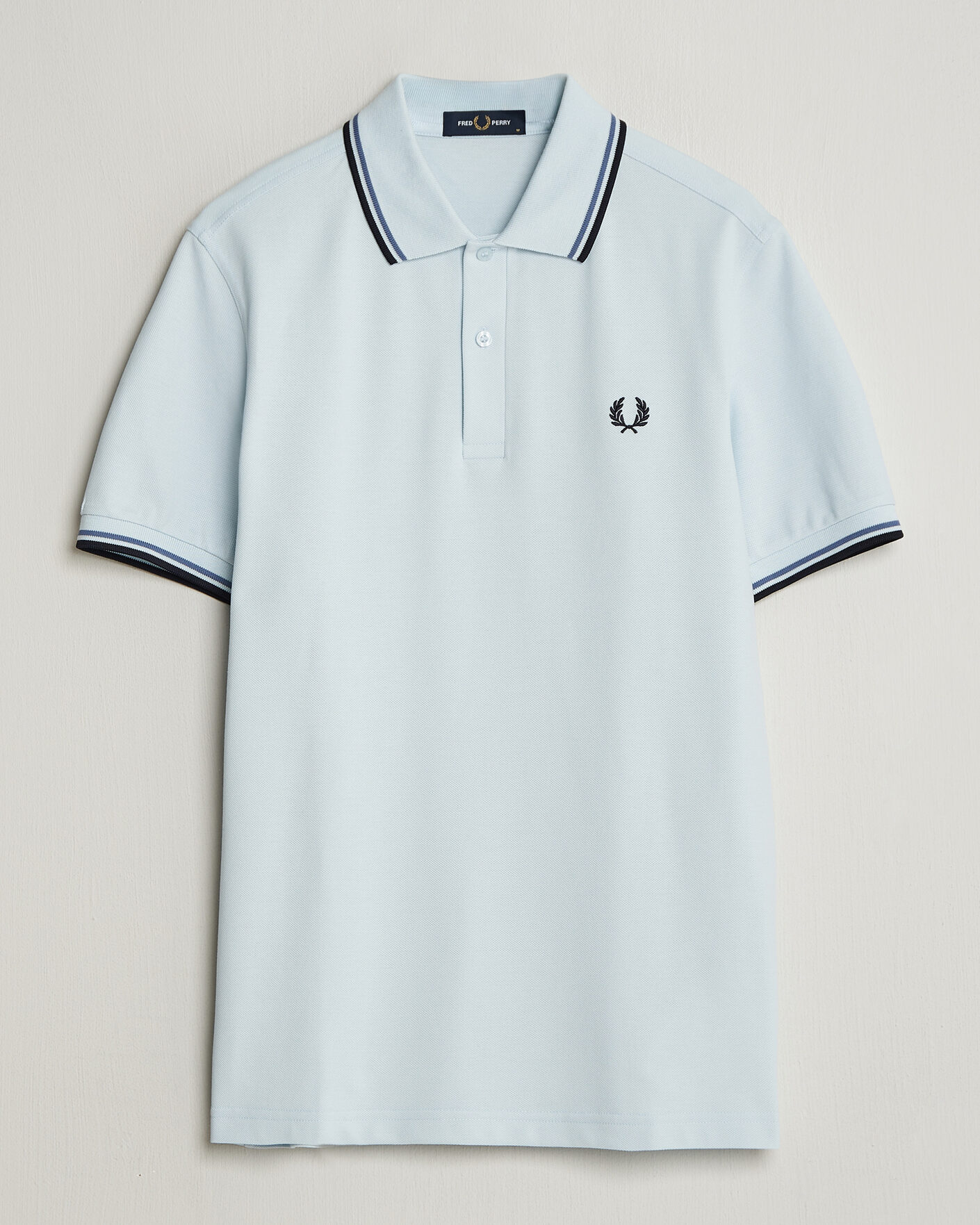 Mies | Pikeet | Fred Perry | Twin Tipped Polo Shirt Light Ice