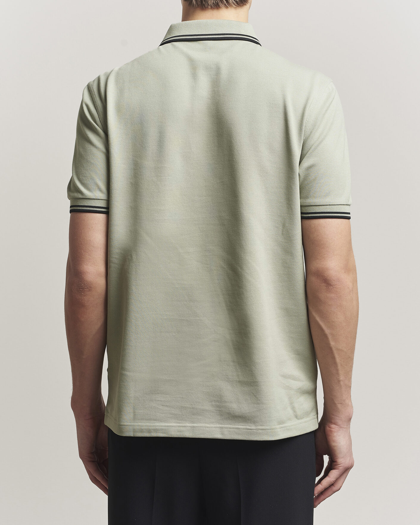Mies | Pikeet | Fred Perry | Twin Tipped Polo Shirt Seagrass Green