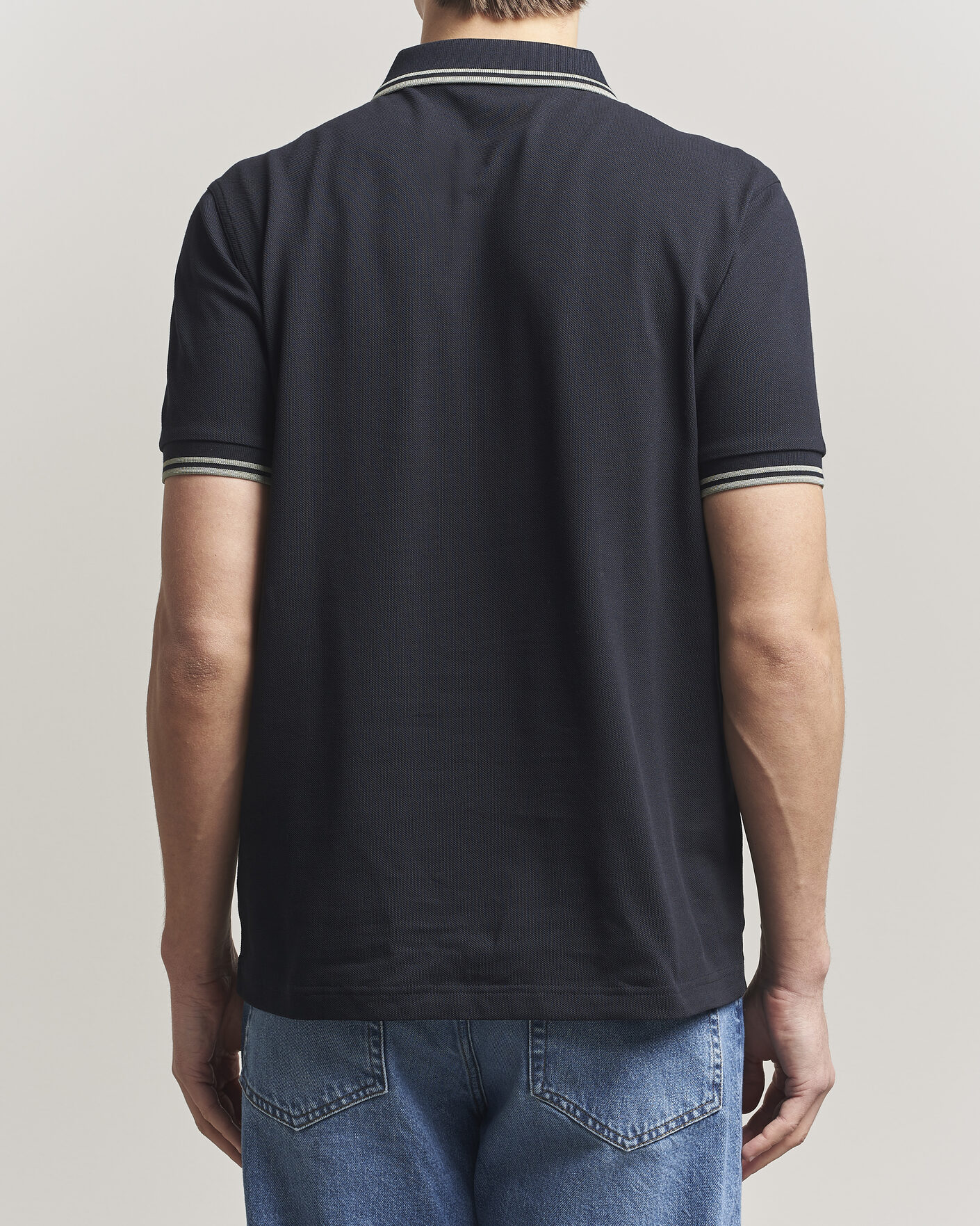 Mies | Pikeet | Fred Perry | Twin Tipped Polo Shirt Navy