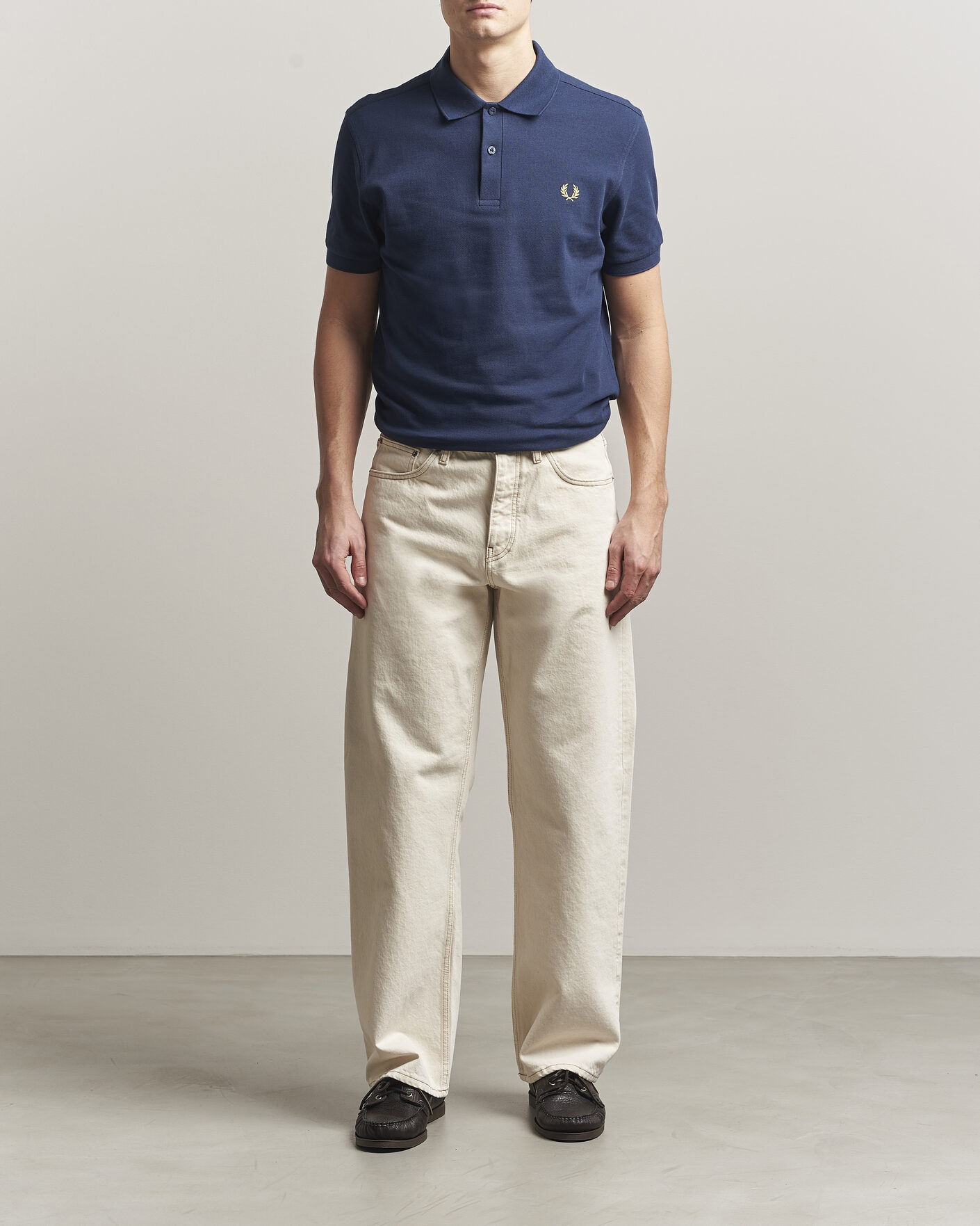 Mies | Pikeet | Fred Perry | Plain Polo Tennis Blue