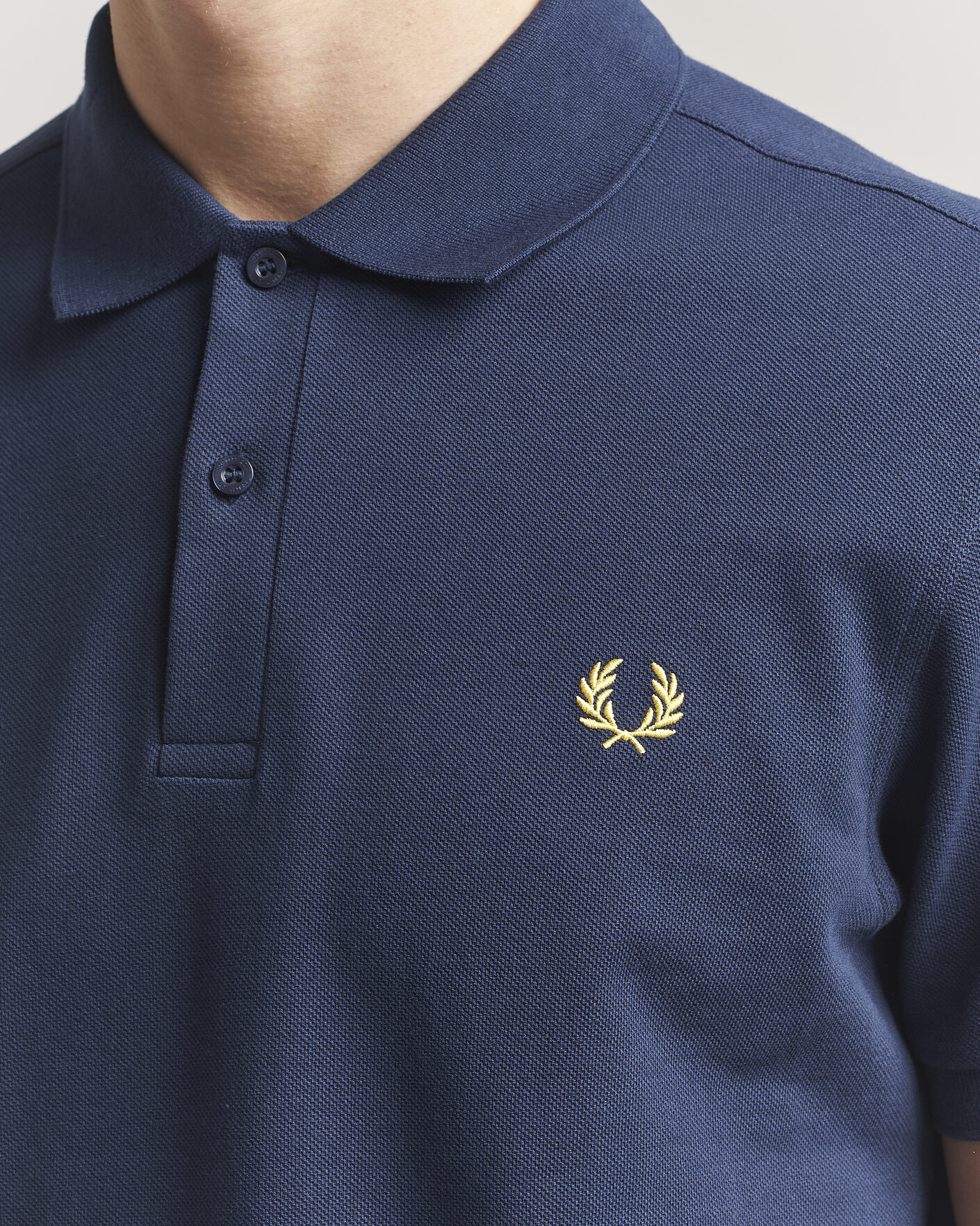 Mies | Pikeet | Fred Perry | Plain Polo Tennis Blue