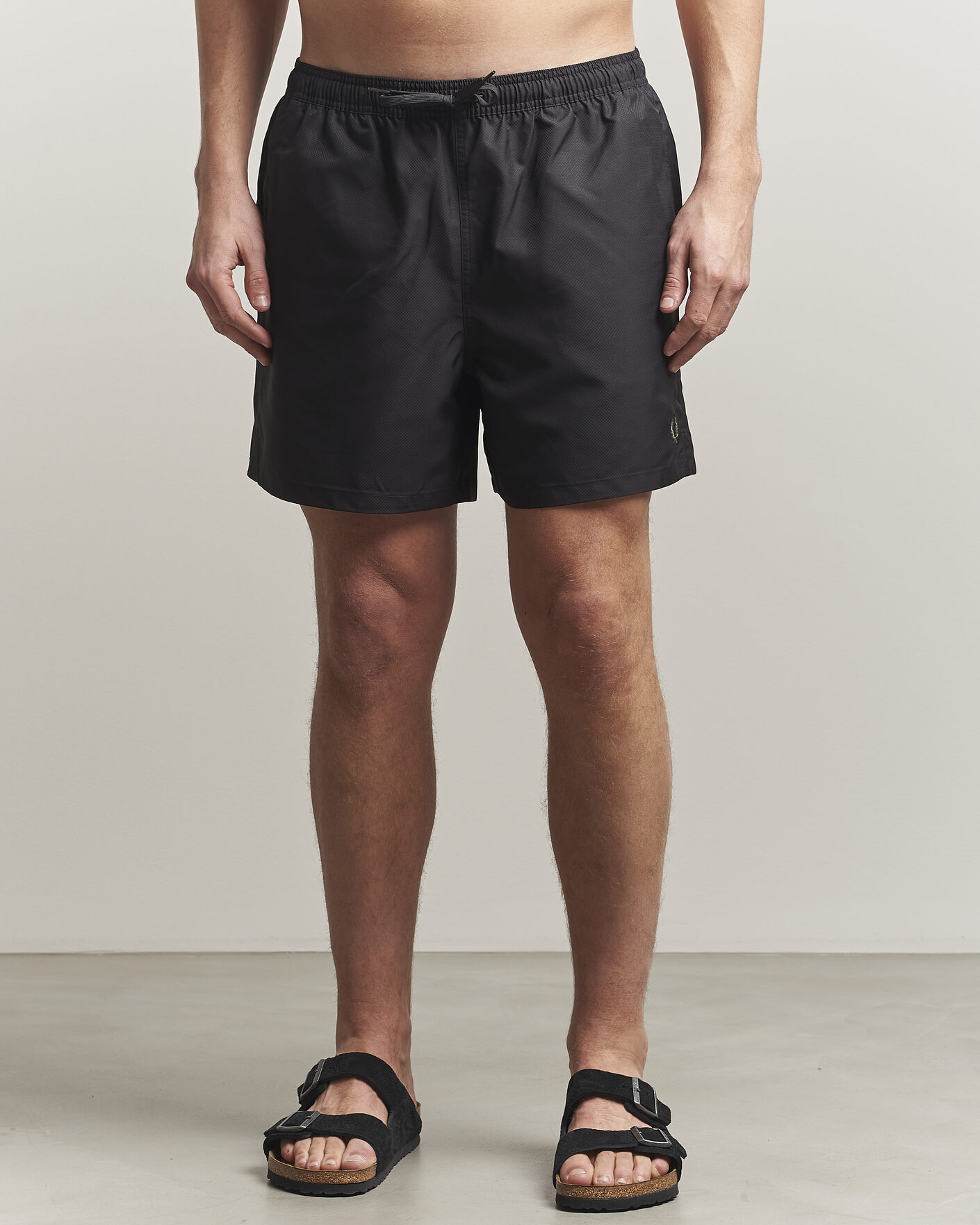Mies | Uimahousut | Fred Perry | Classic Swimshorts Black
