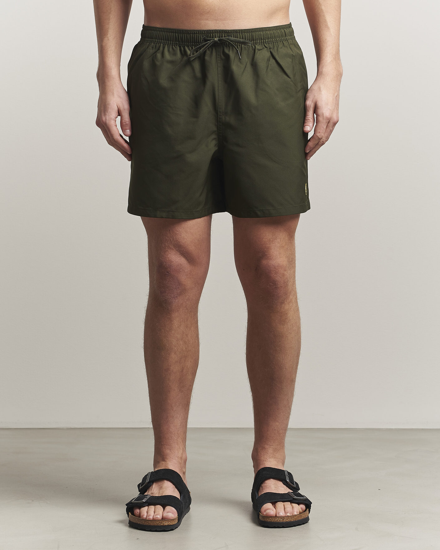 Mies | Uimahousut | Fred Perry | Classic Swimshorts Hunting Green