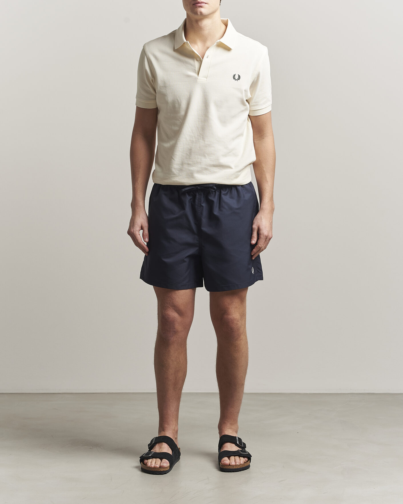 Mies | Uimahousut | Fred Perry | Classic Swimshorts Navy