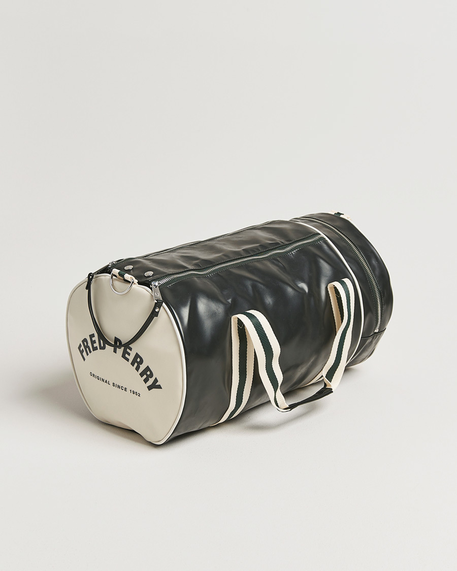 Mies | Laukut | Fred Perry | Classic Barrel Bag Grassroots Green/Ecru