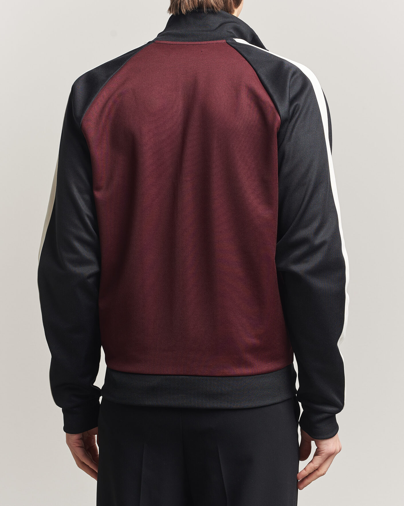 Mies | Puserot | Fred Perry | Contrast Sleeve Track Jacket Oxblood