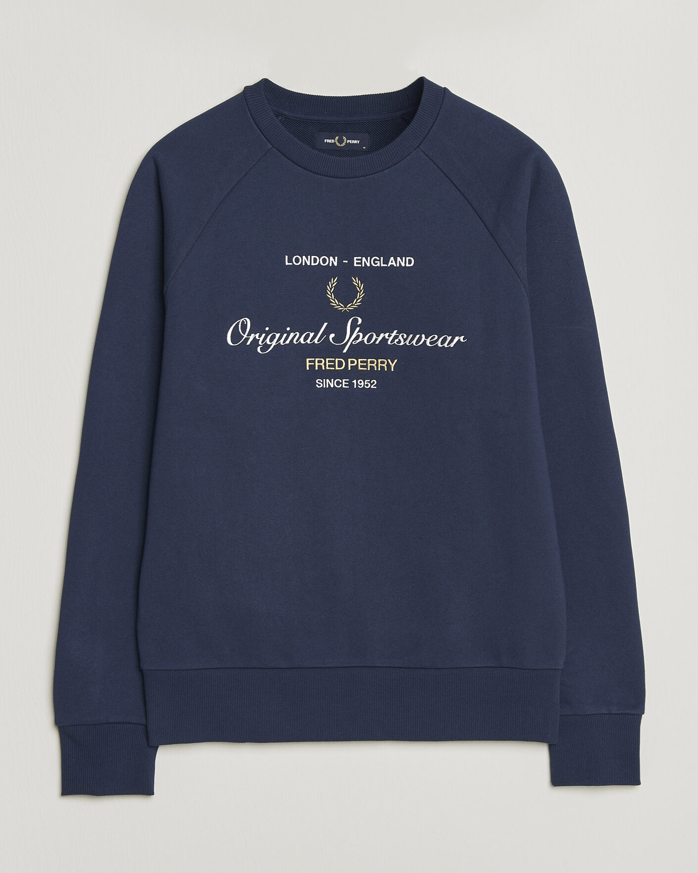 Mies | Puserot | Fred Perry | Original Sportswear Sweatshirt Tennis Blue